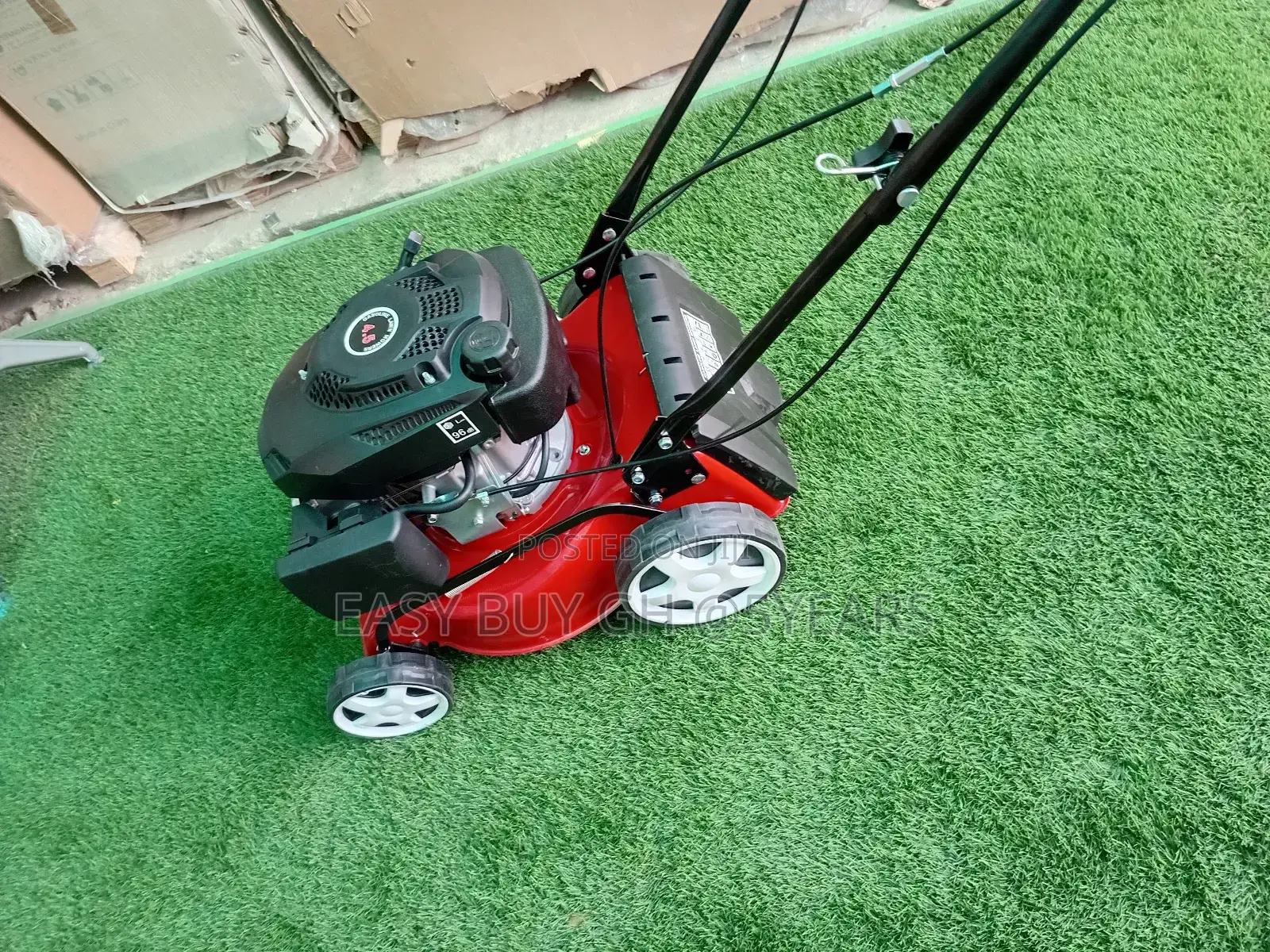 Hand Push Pertrol Lawn Mower 18inch