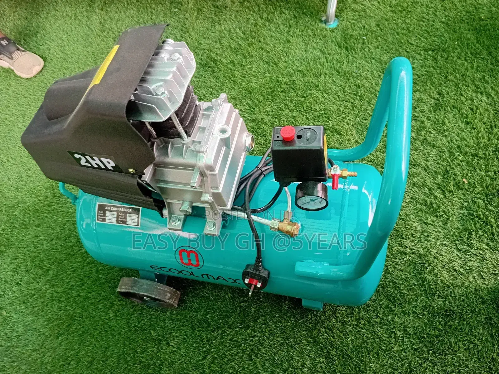8bar Pressure Ecool Max Air Compressor 50L 2HP