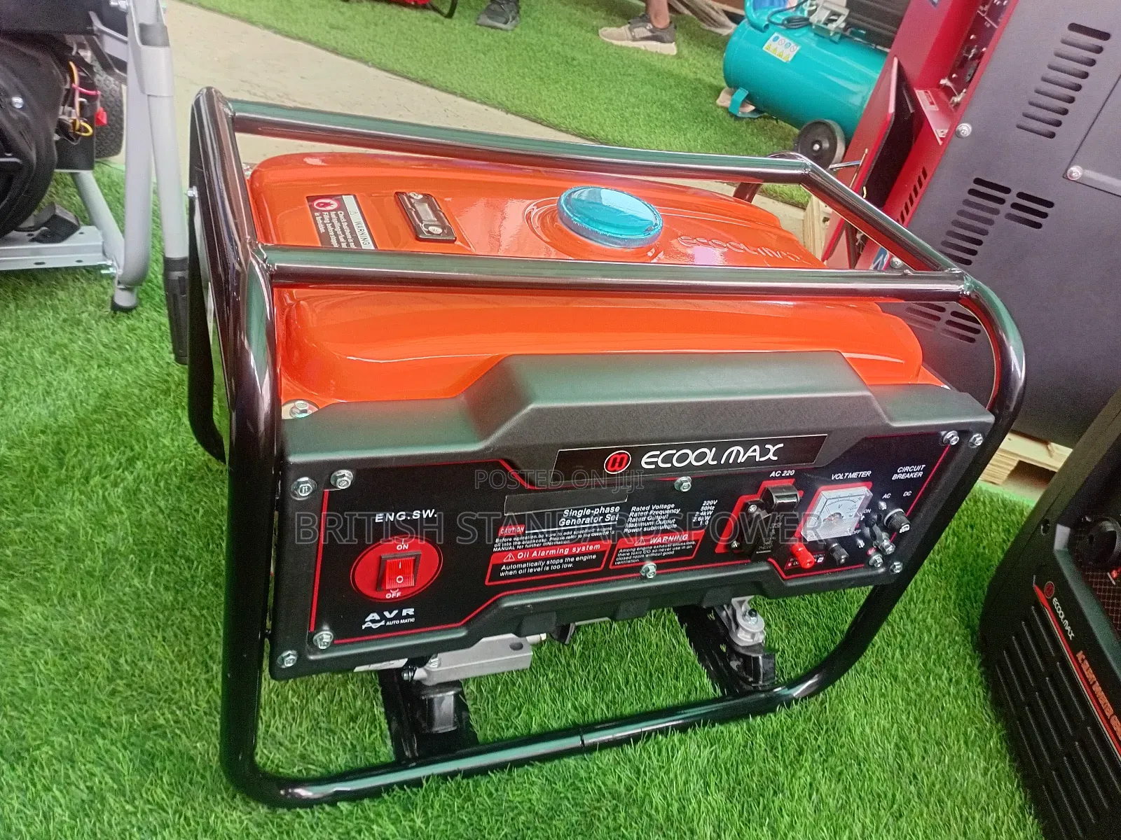 Sigle _Phase Generator Petrol 7.0kva 8000watt Generator New