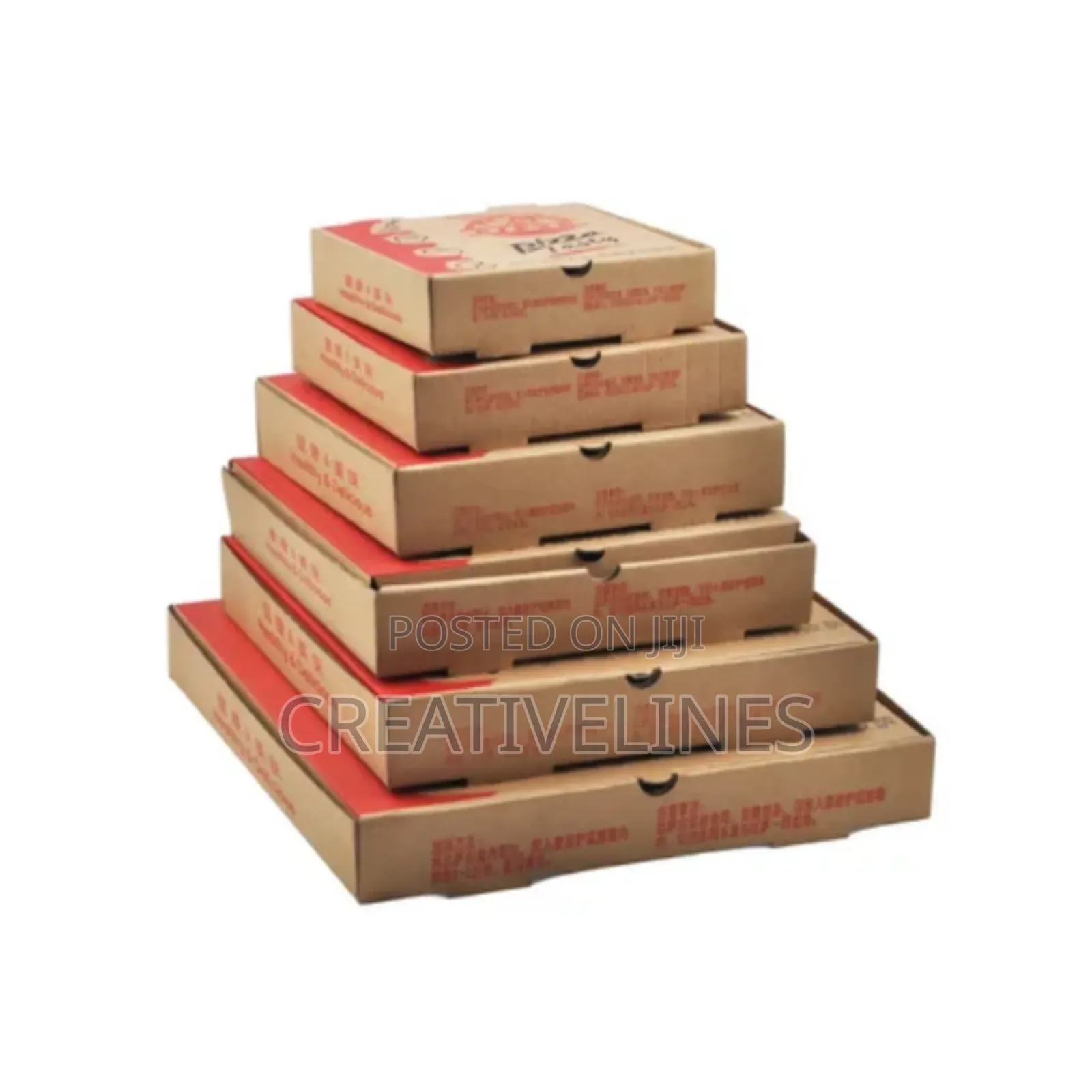 Two Color Pizza Boxes