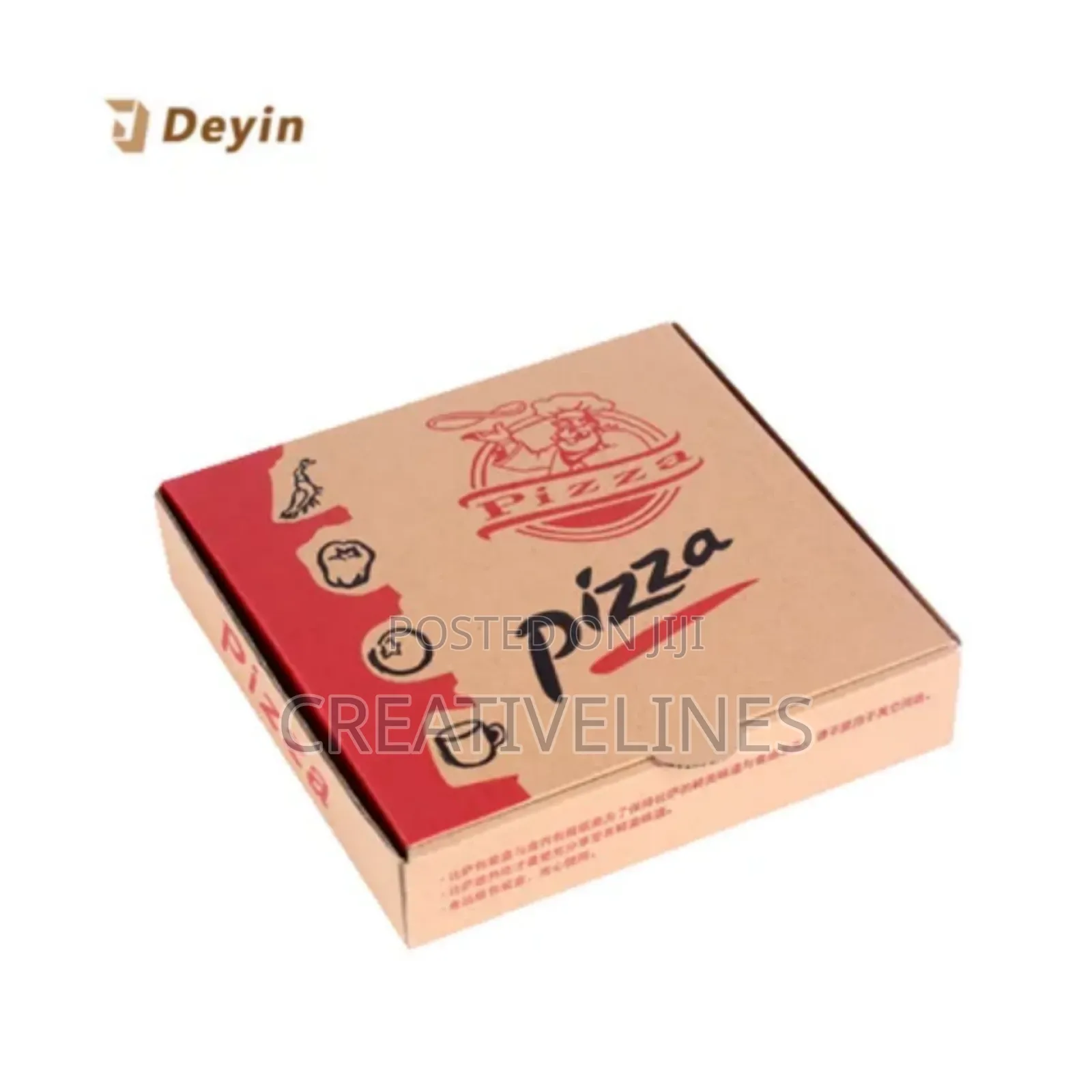 Two Color Pizza Boxes