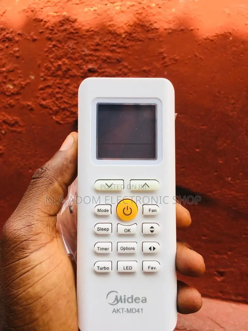 Simple Comfort: New Midea AC Remote