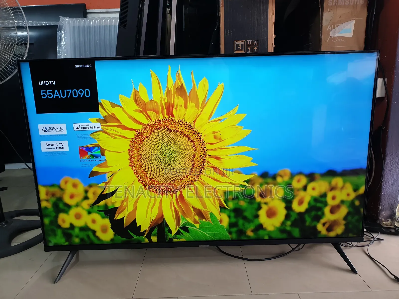 55"Crystal Uhd Samsung HDR Smart Satellite TV