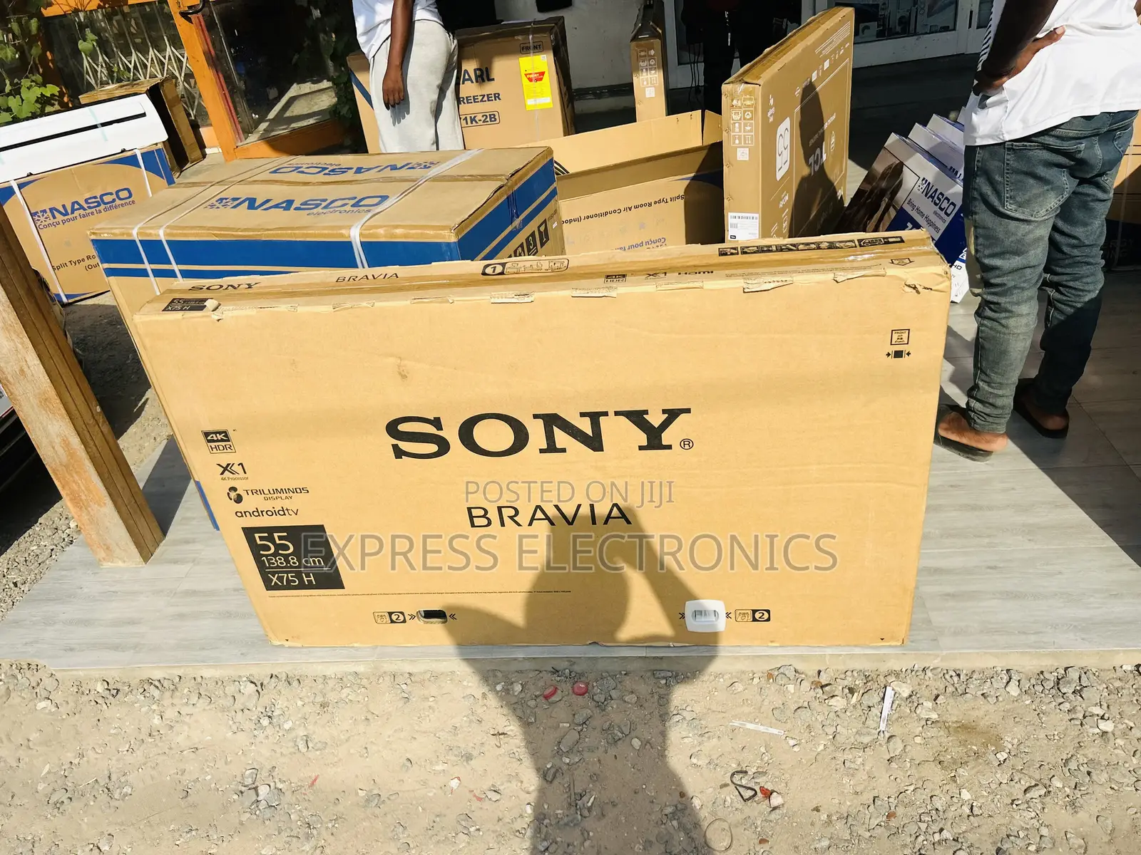 Big Screen Bliss UHD Smart Sony 55X7500H