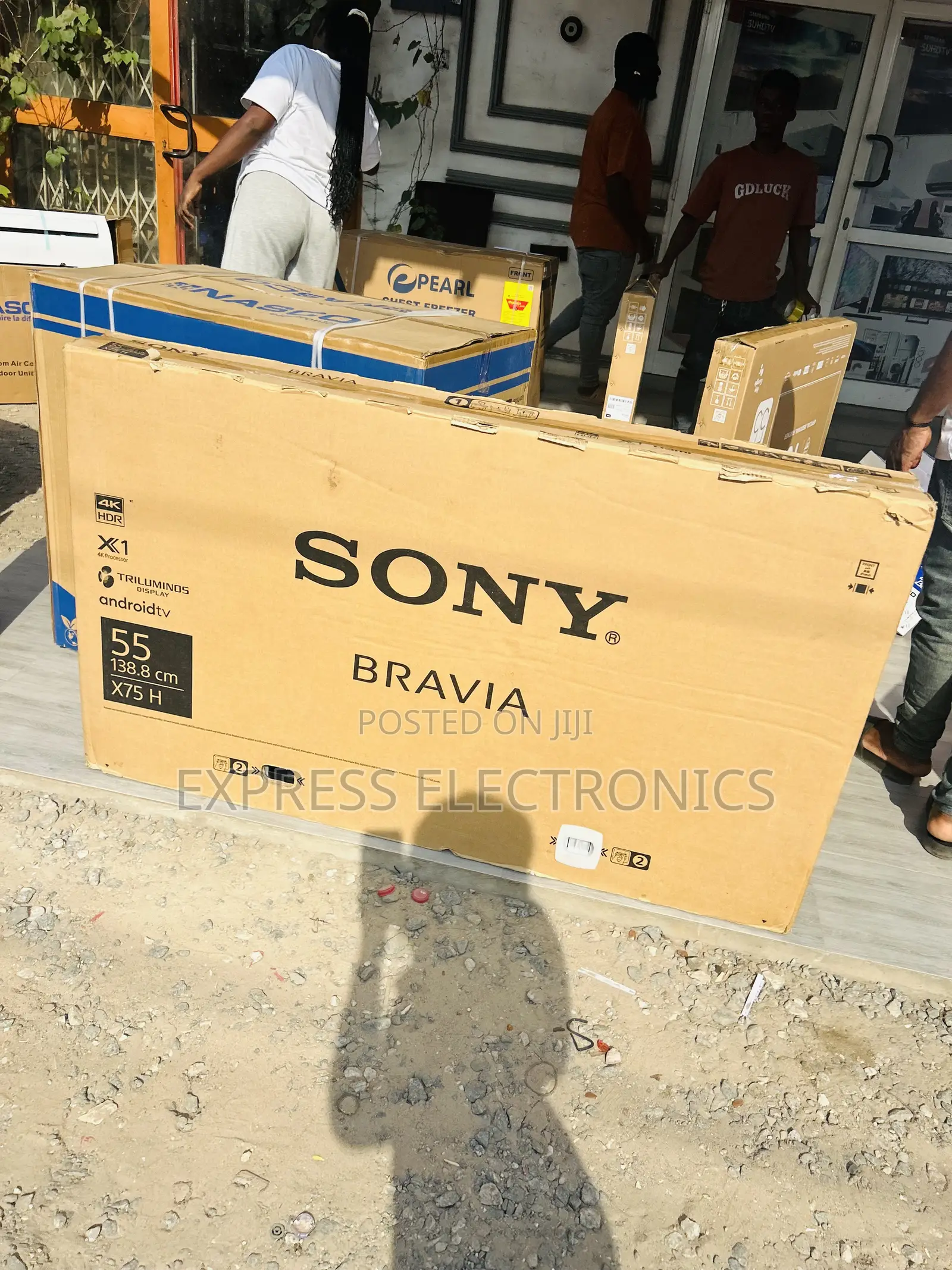 Entertainment Hub Sony 55X7500H UHD Smart