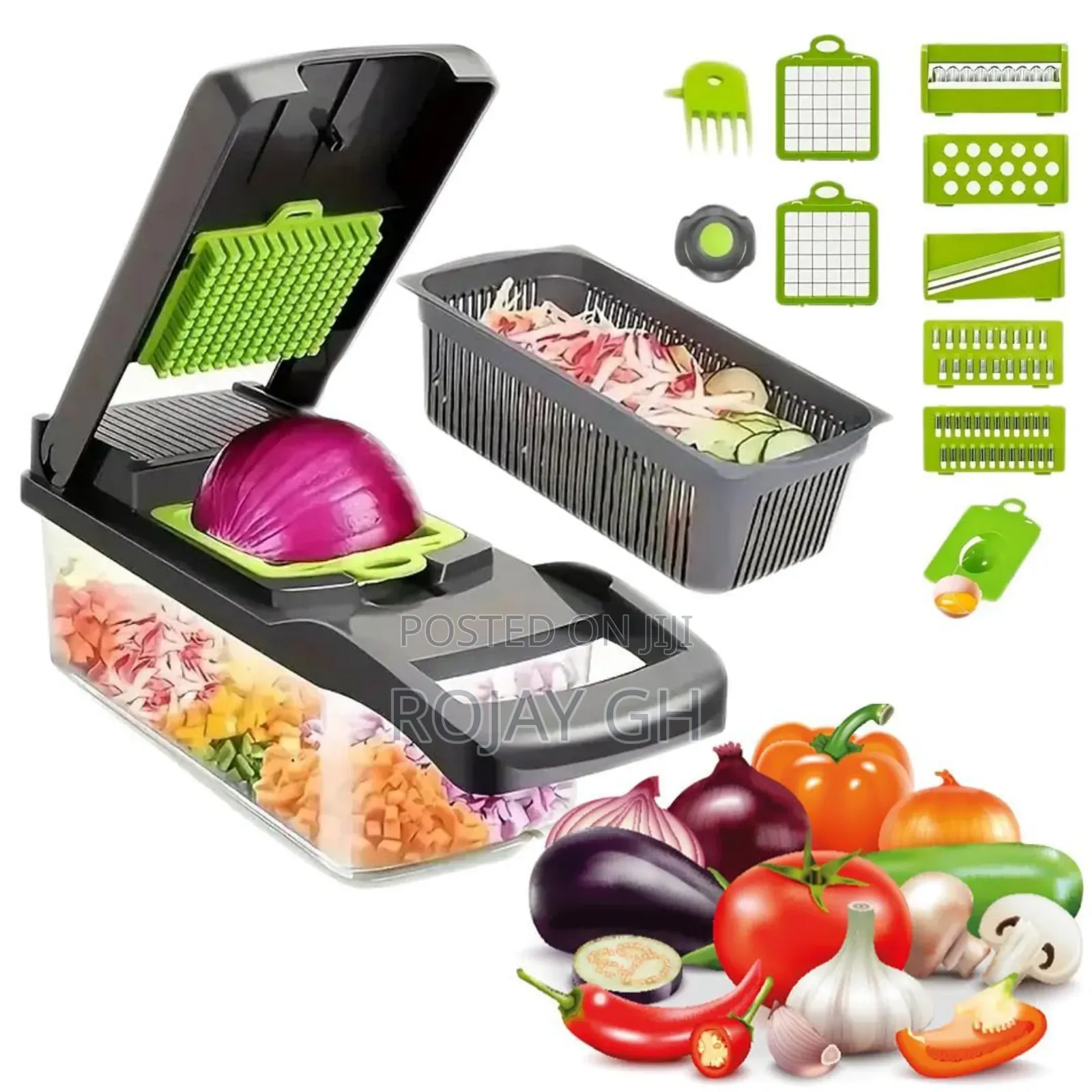 16pcs Vegetable Cutter (Slicer)