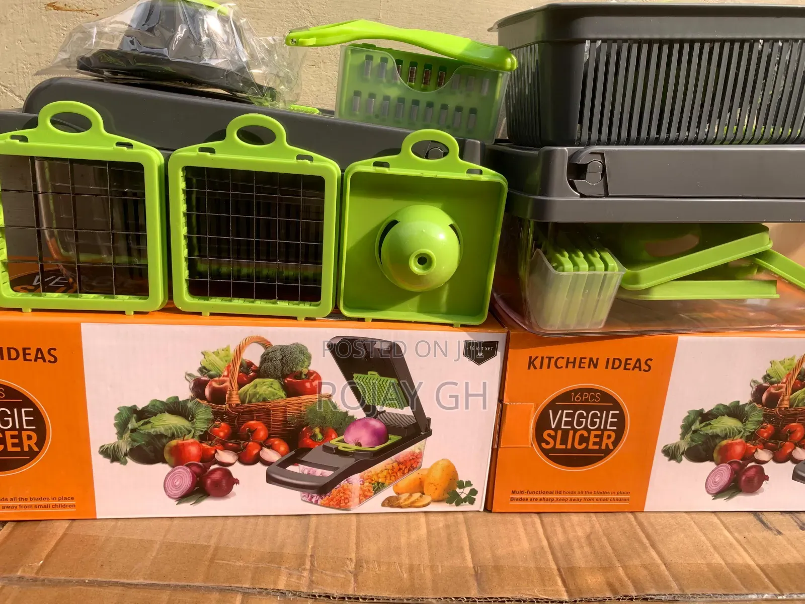 16pcs Vegetable Cutter (Slicer)