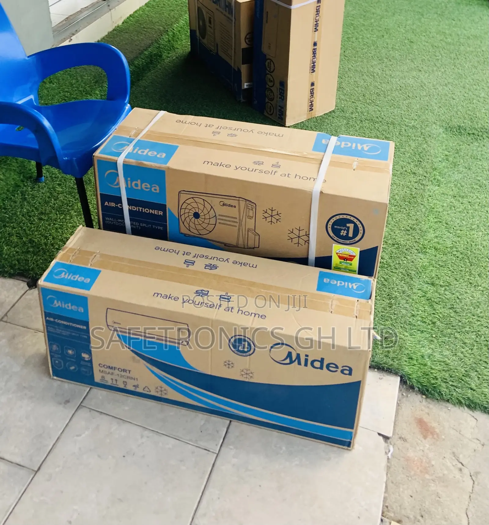 Auto Restart Midea 1.5 Horsepower Split Gas AC