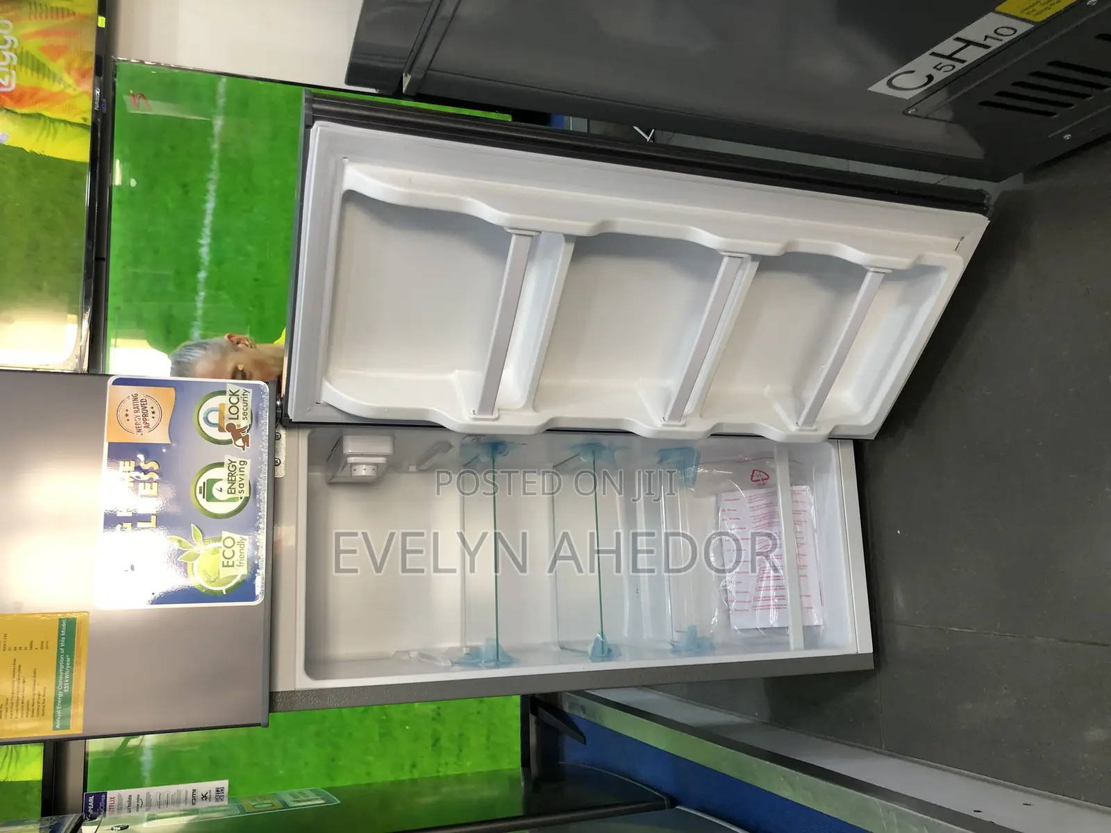 Pearl 98 Liters Top Freezer Double Door Available as Seen
