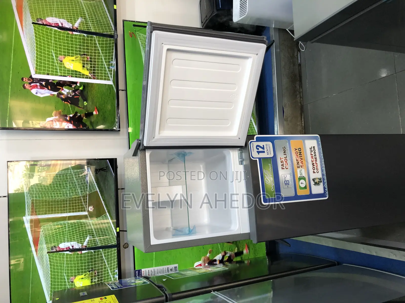 Pearl 98 Liters Top Freezer Double Door Available as Seen