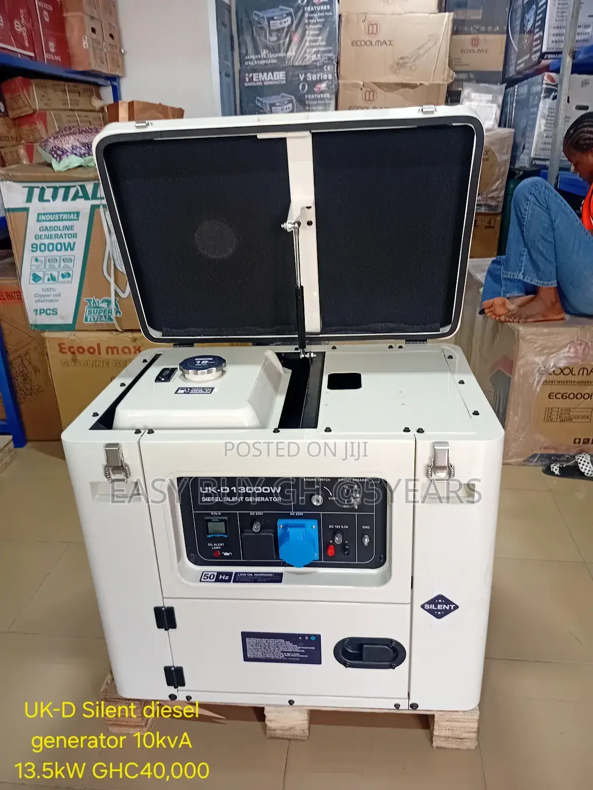 Economical UK-D Silent Diesel Generator 10kva