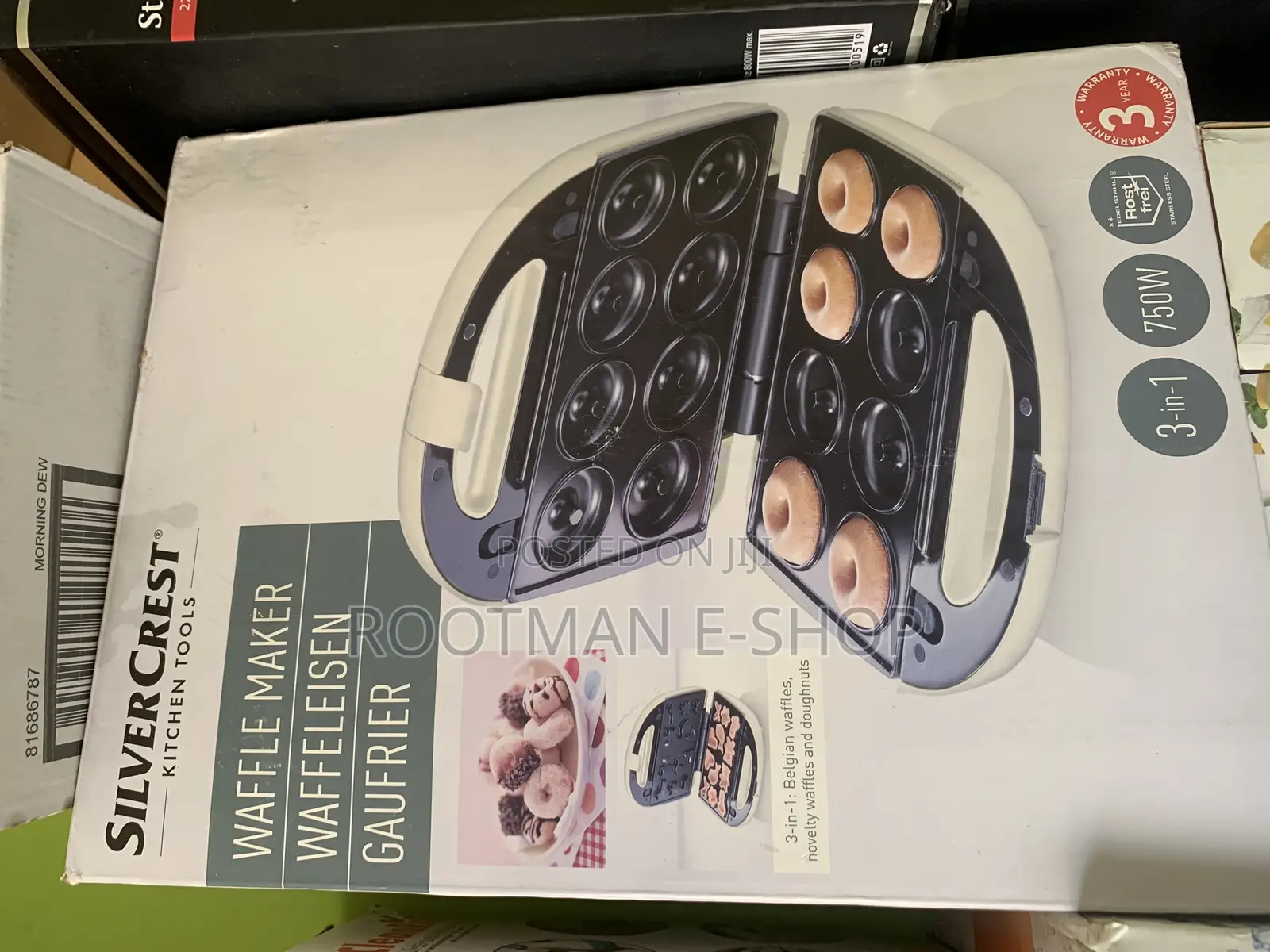 Silver Crest 3 in 1 Waffle Maker