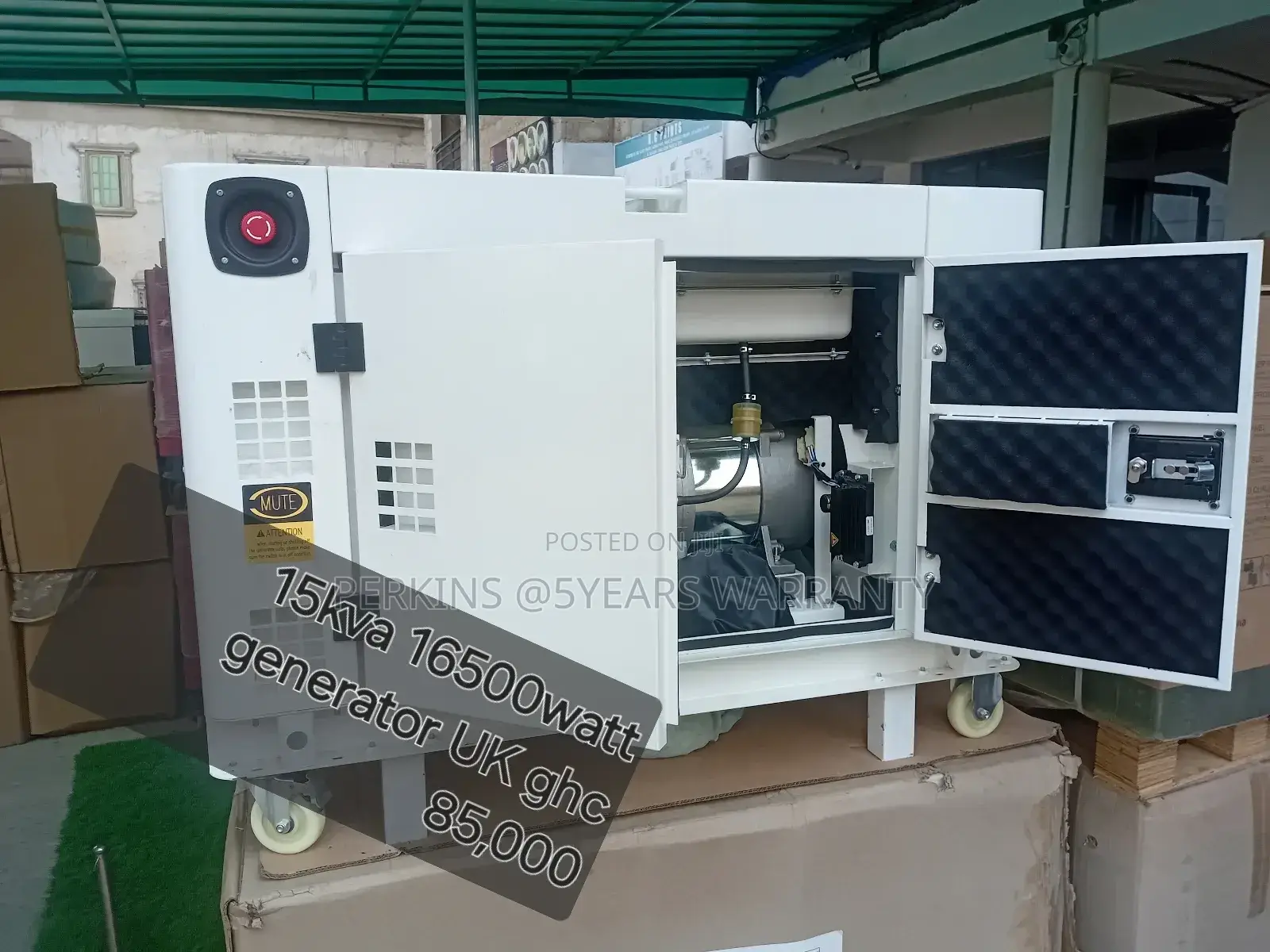 Smart Panel 15kva 16500wats Perkins Diesel Generator UK Mode