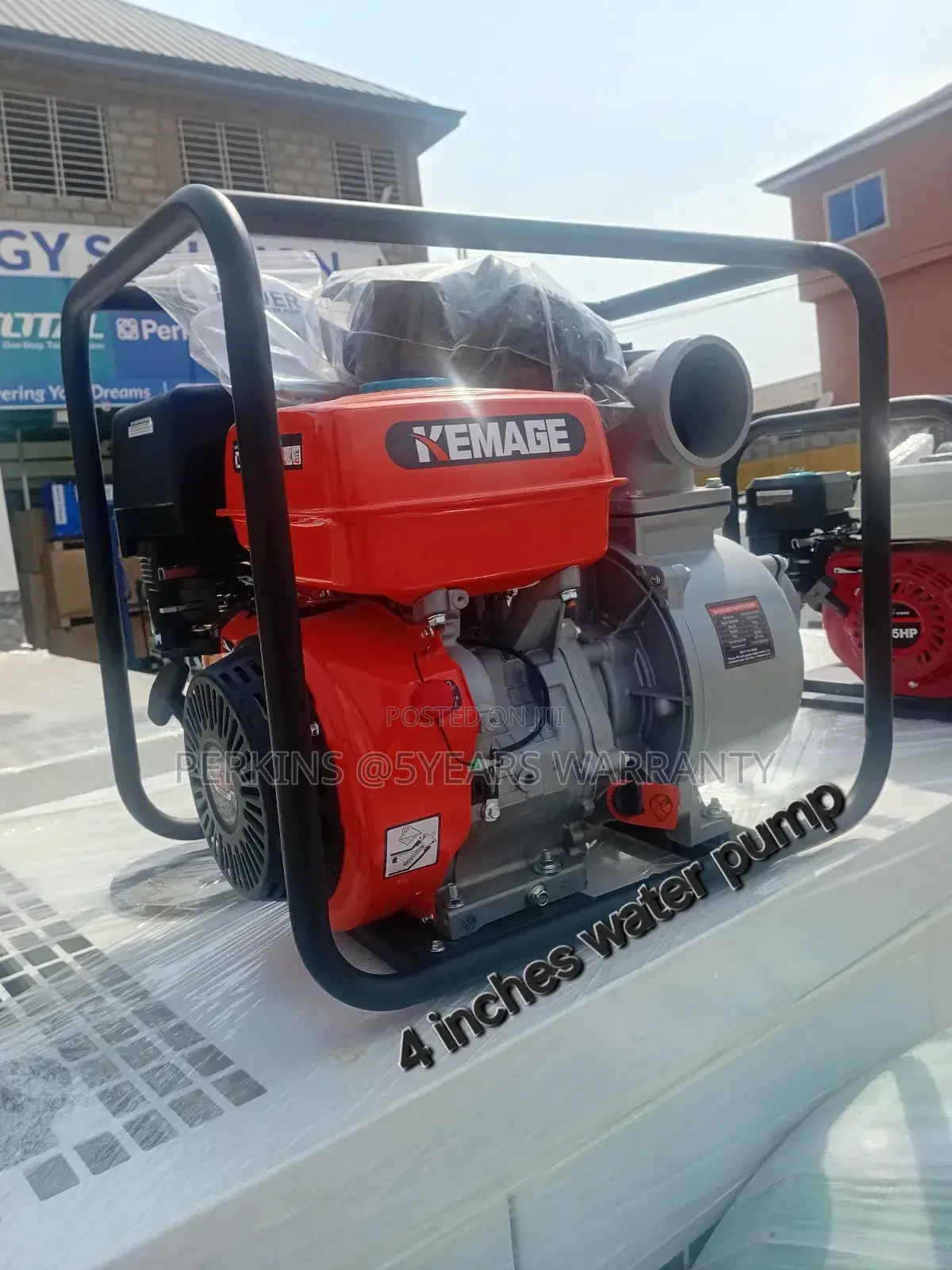 4 Inches Kemage Pertrol Water Pump Japan Model Made in Japan