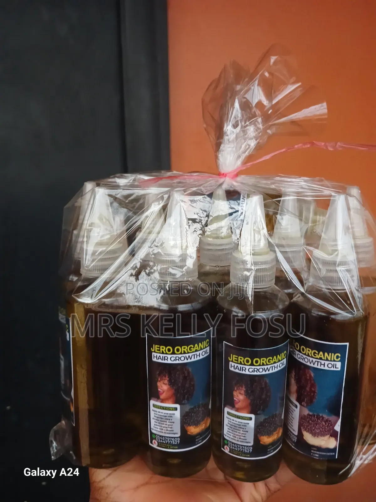 Jero Organic Hair Growth Oil Medium