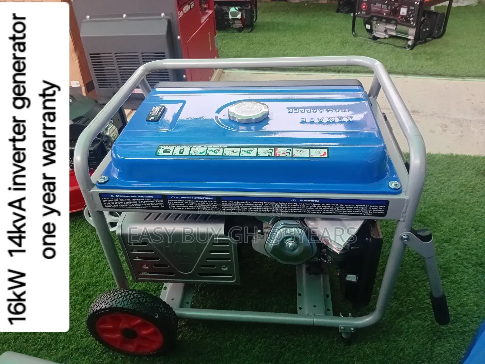 Fuel Save Kemage Petrol Inverter Generator 14kva