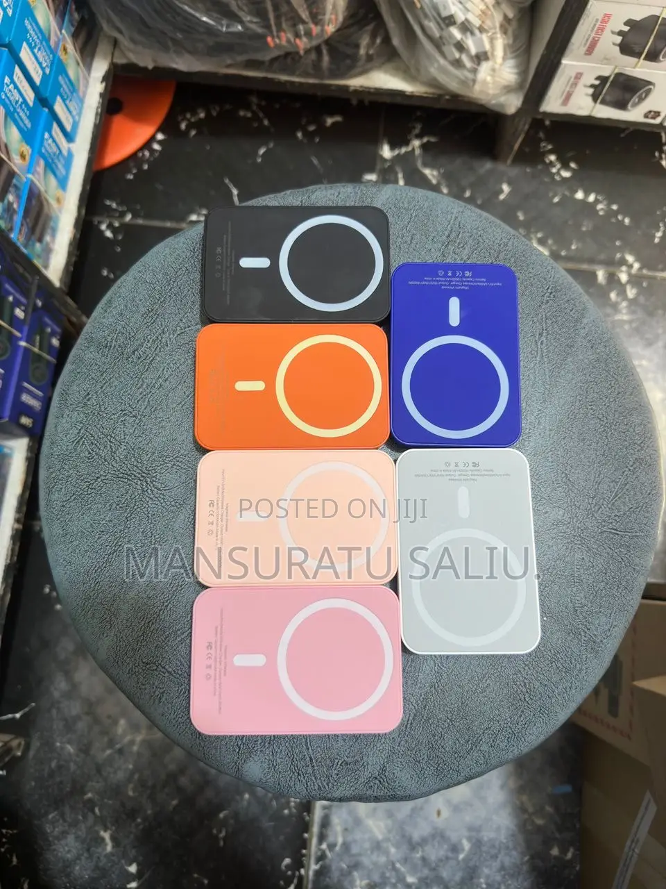 Magnetic Battery Pack Wireless Charger iPhone X to 16pro
