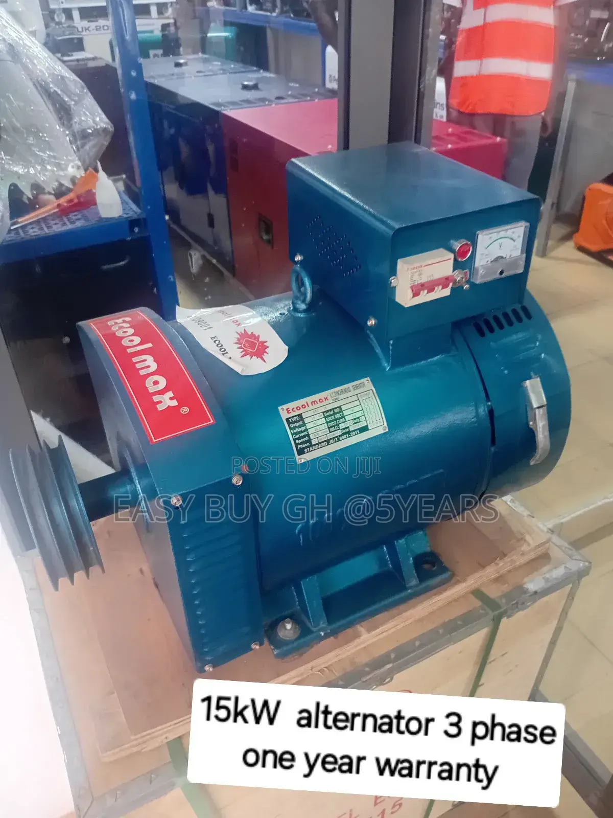 Heavy Duty Ecool Max 15kw Alternator
