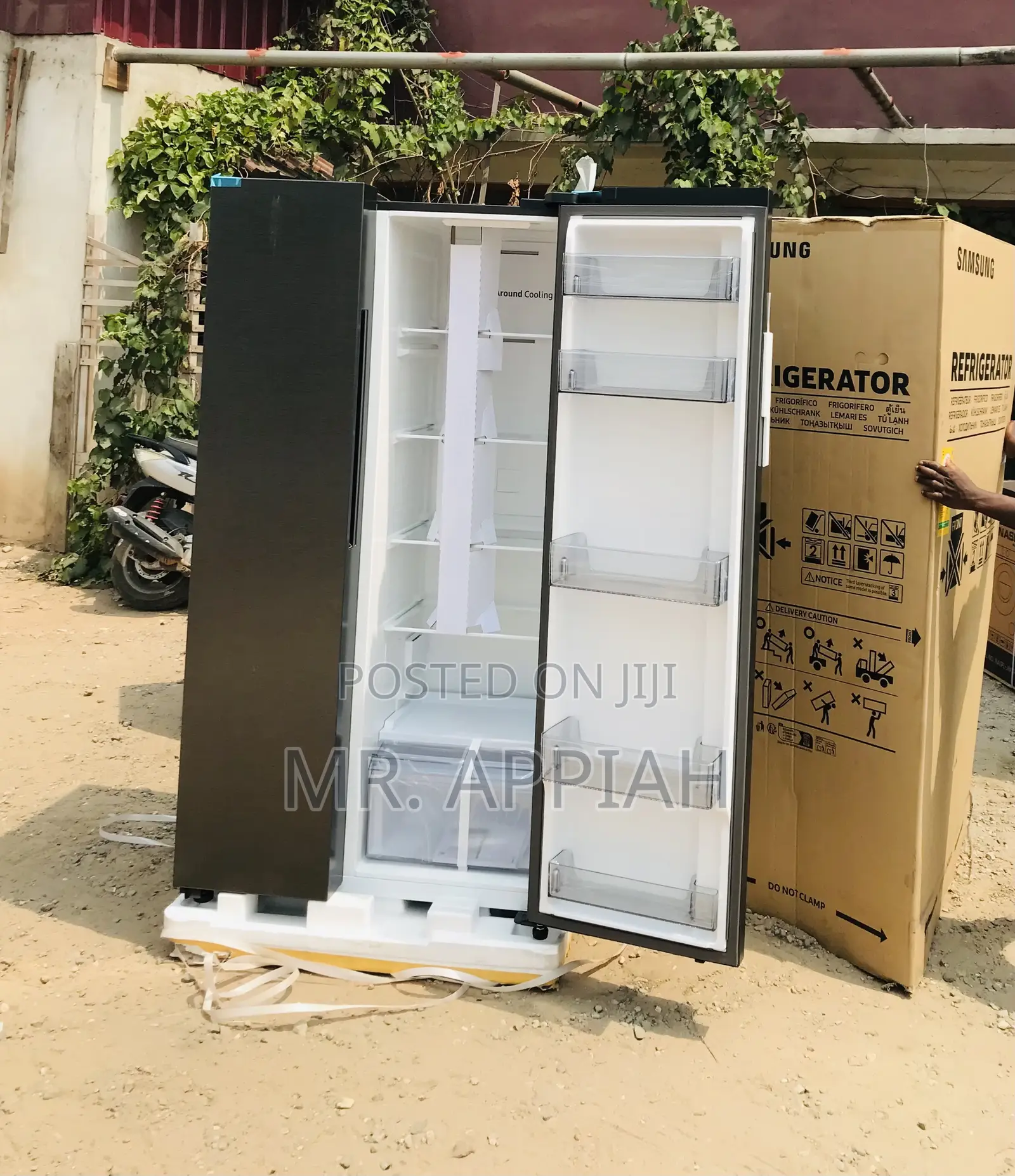 Fast Chilling Samsung Rs57dg4000b4 Side by Side Fridge.
