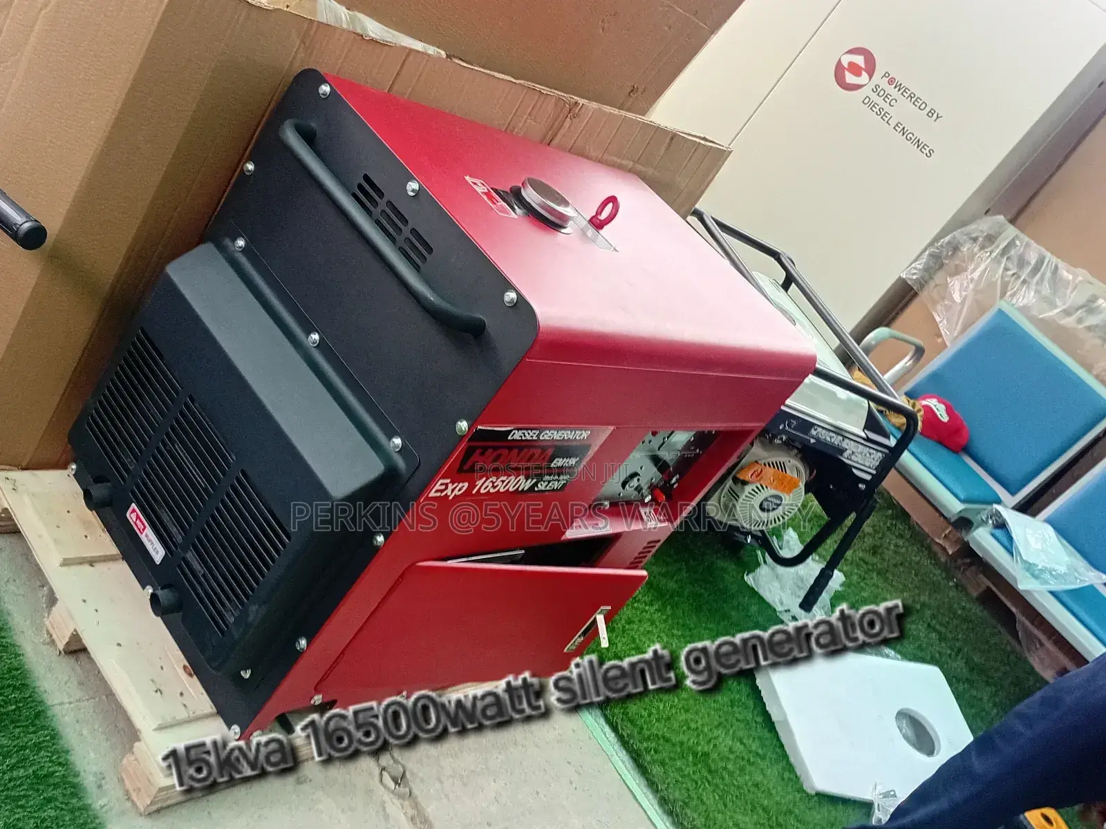 Smart Panel 15kva 16500wats Diesel Silent Generator Japan Ma