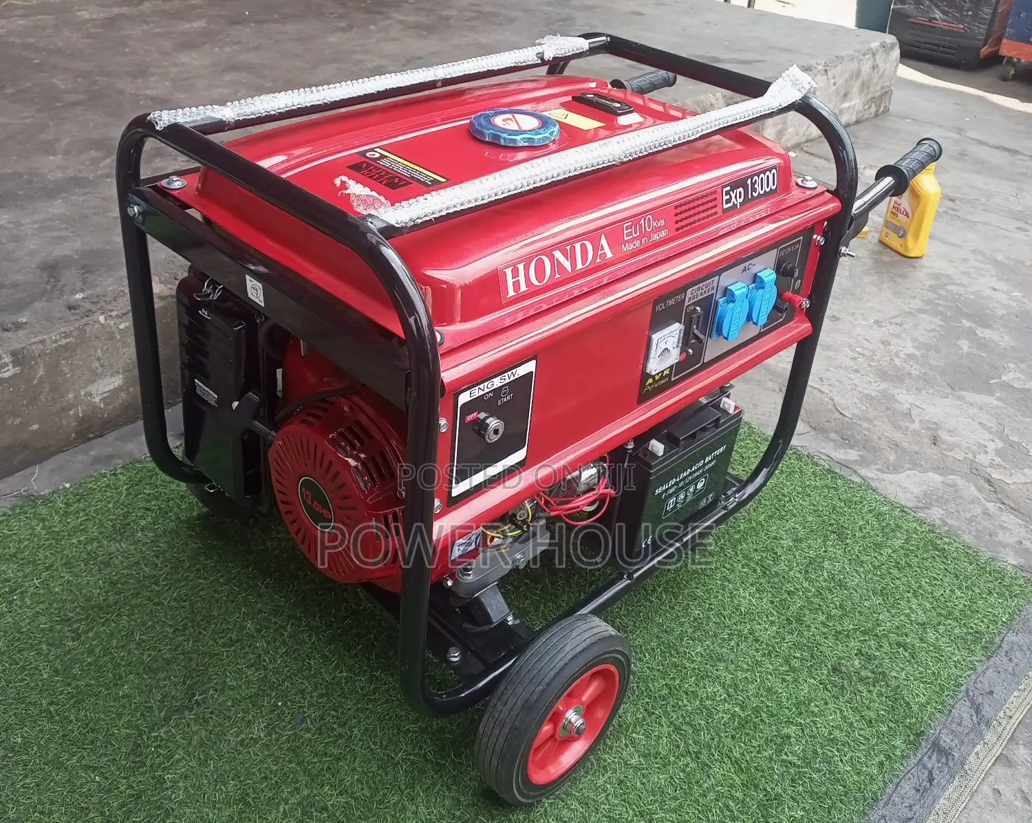 Proper 10kva Red Generator 13000w 230v Honda Generator