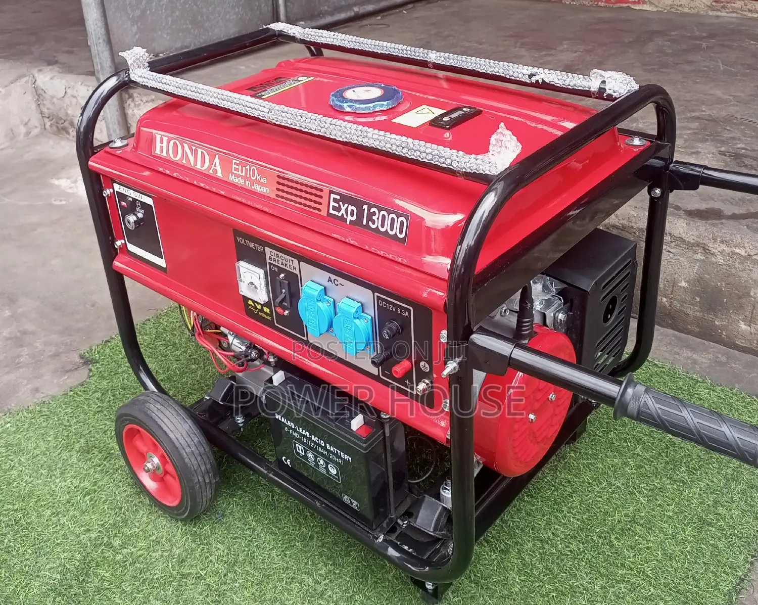 Initial Red 10kva Generator 13000w 230v Honda Generator