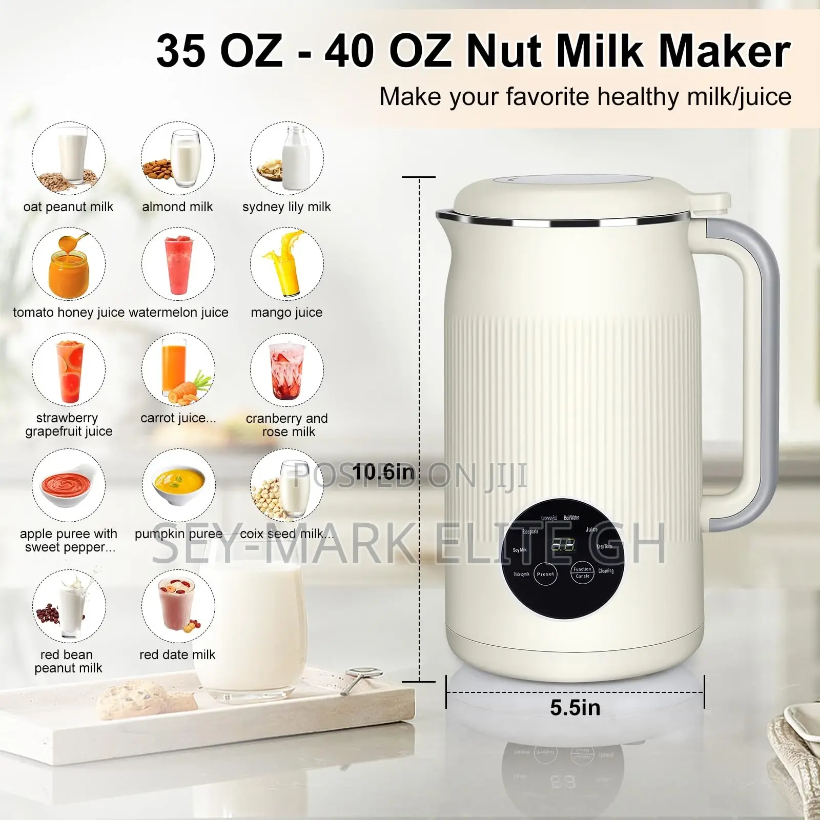 1L Sinboss Kettle Blender