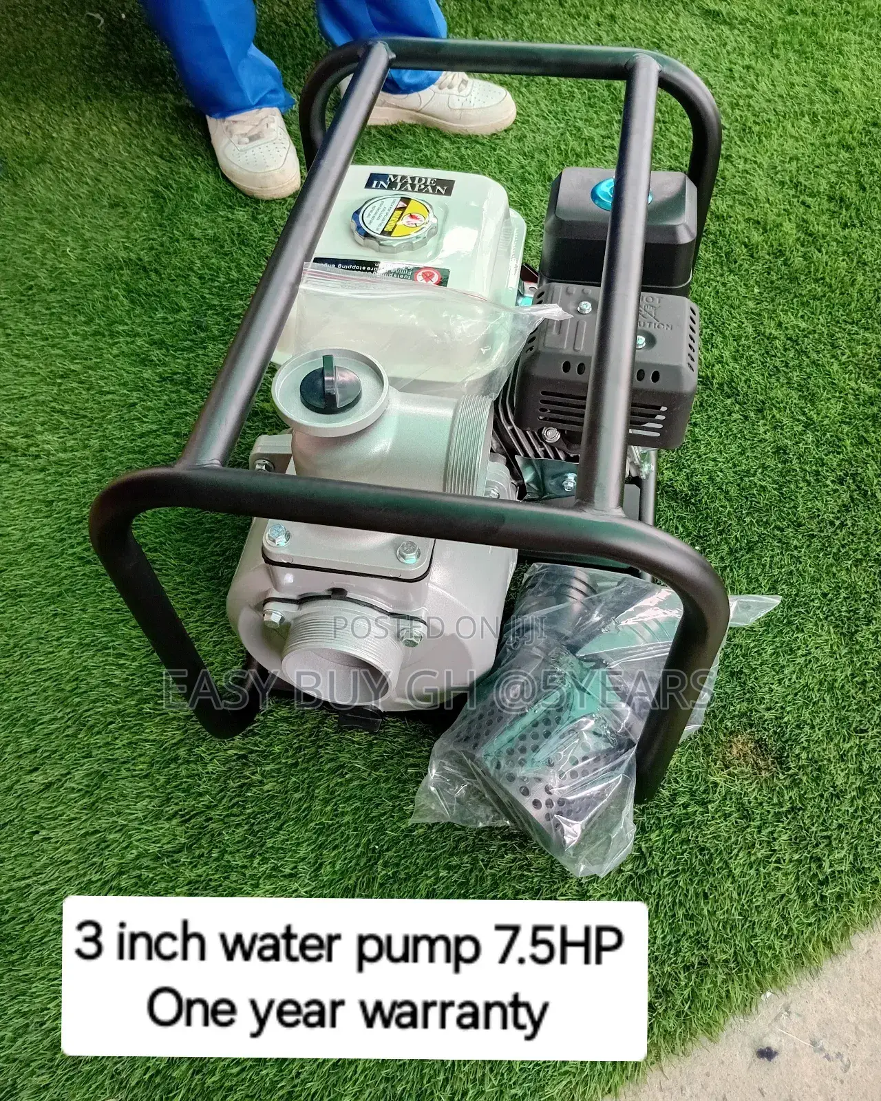 Easy Start Honda Petrol Water Pump 3600rpm Speed 4kw