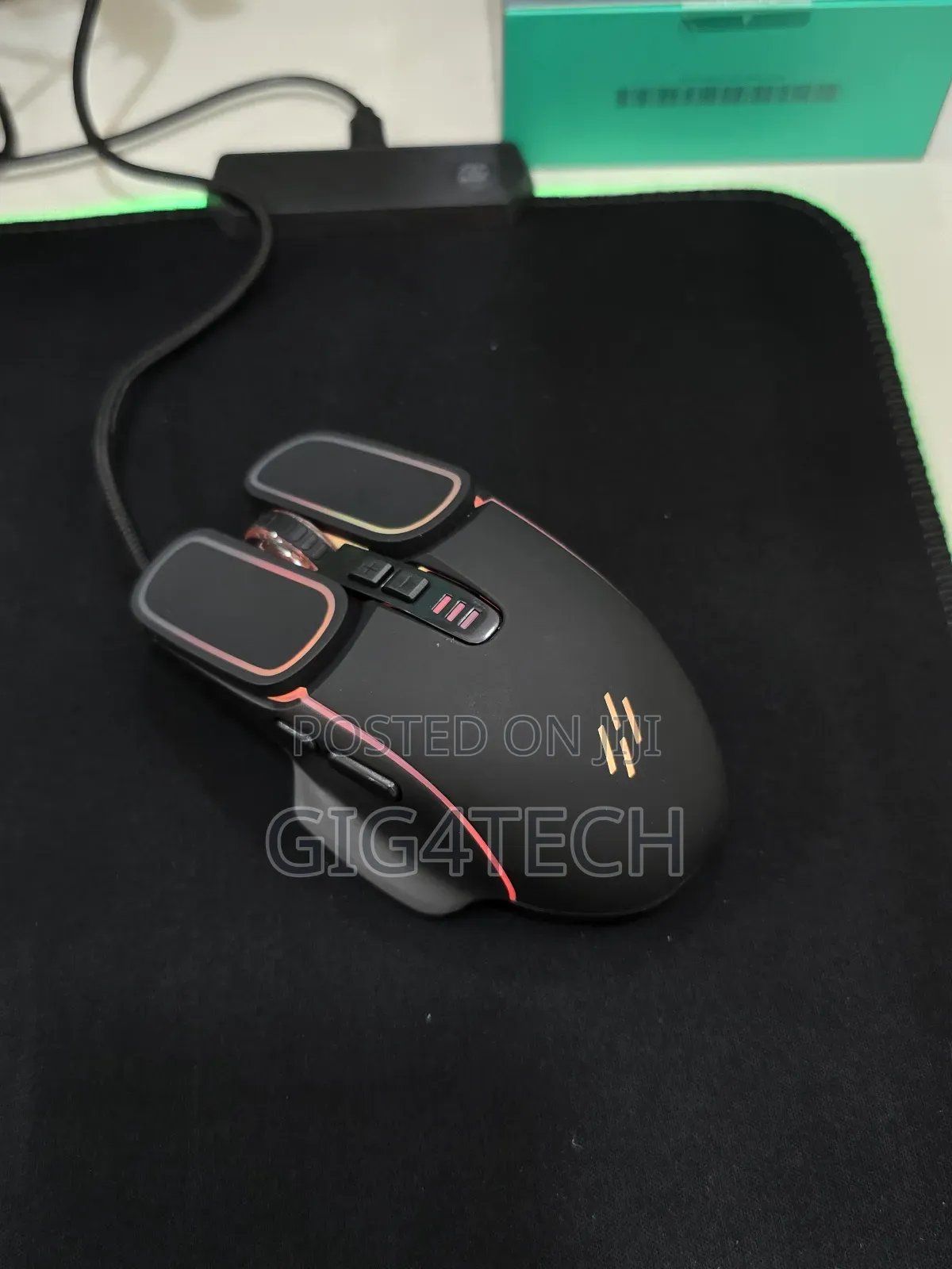 Heatz Gramepro Gaming Mouse With RGB