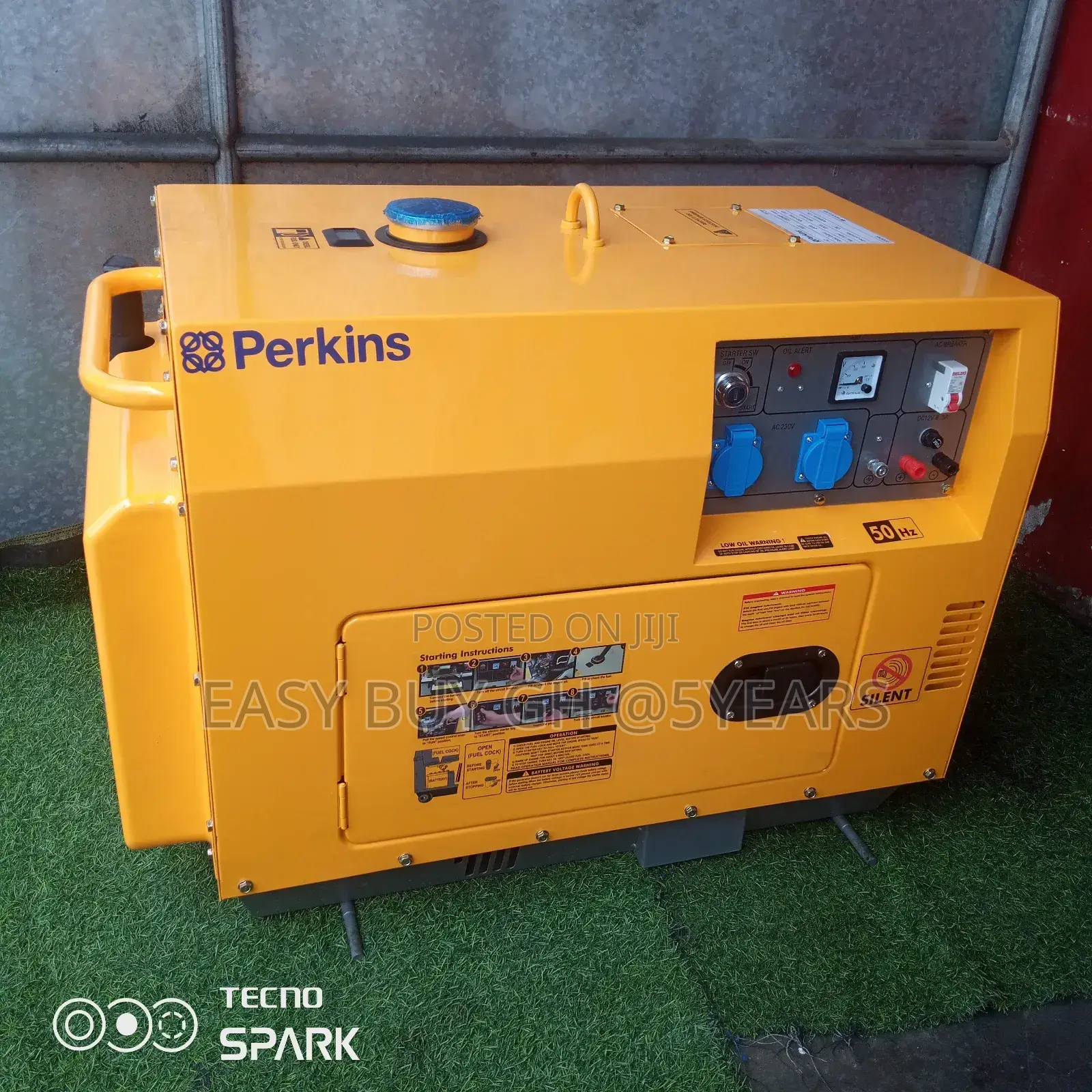 Premium Portable Perkins Geneset Single Phase Geneset
