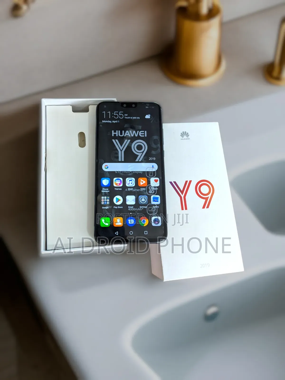 New Huawei Y9 2019 128 GB Purple