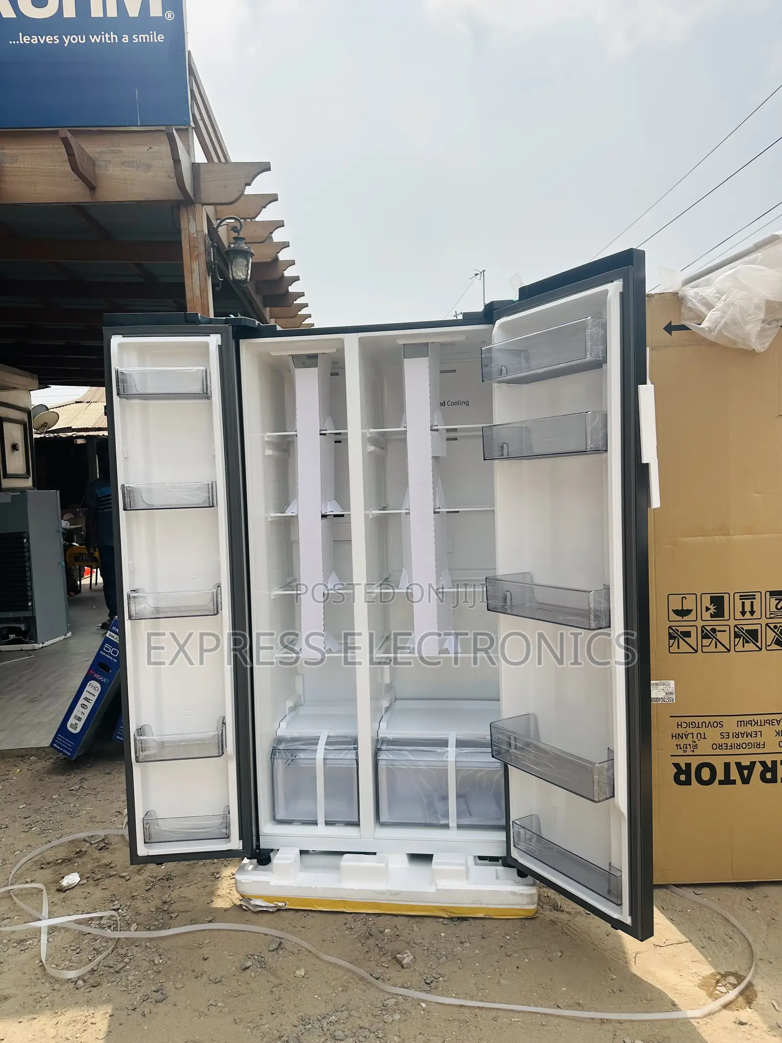 Ultra Modern Samsung Rs57dg4000b4 Side by Side Fridge