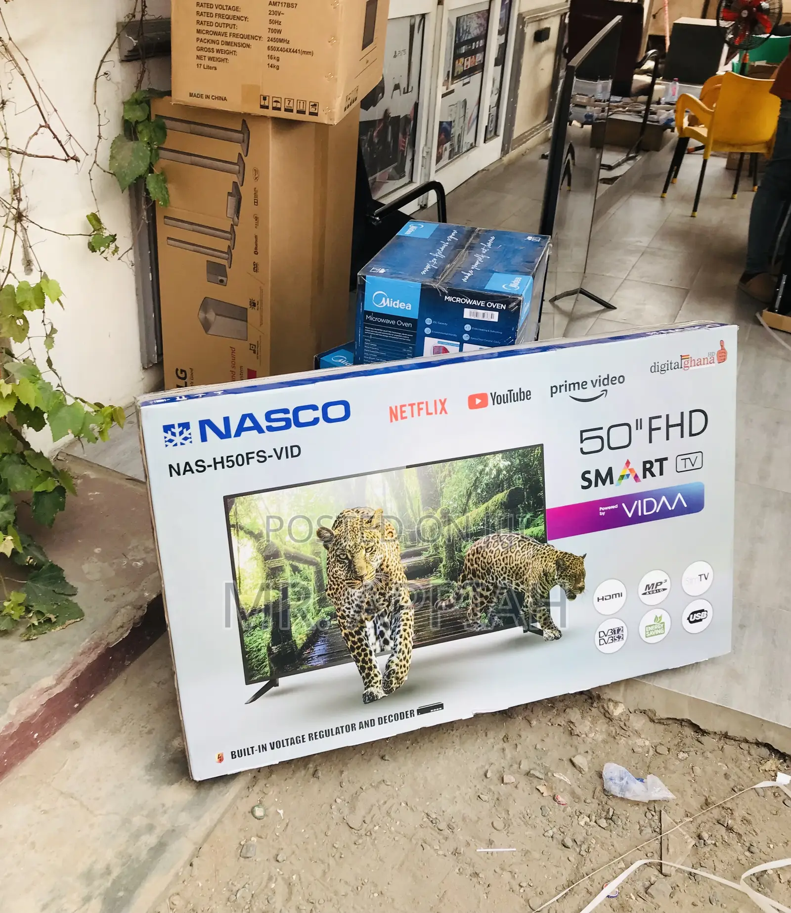 Shop Unique Nasco 50 Inch Uhd Smart Screen Television.