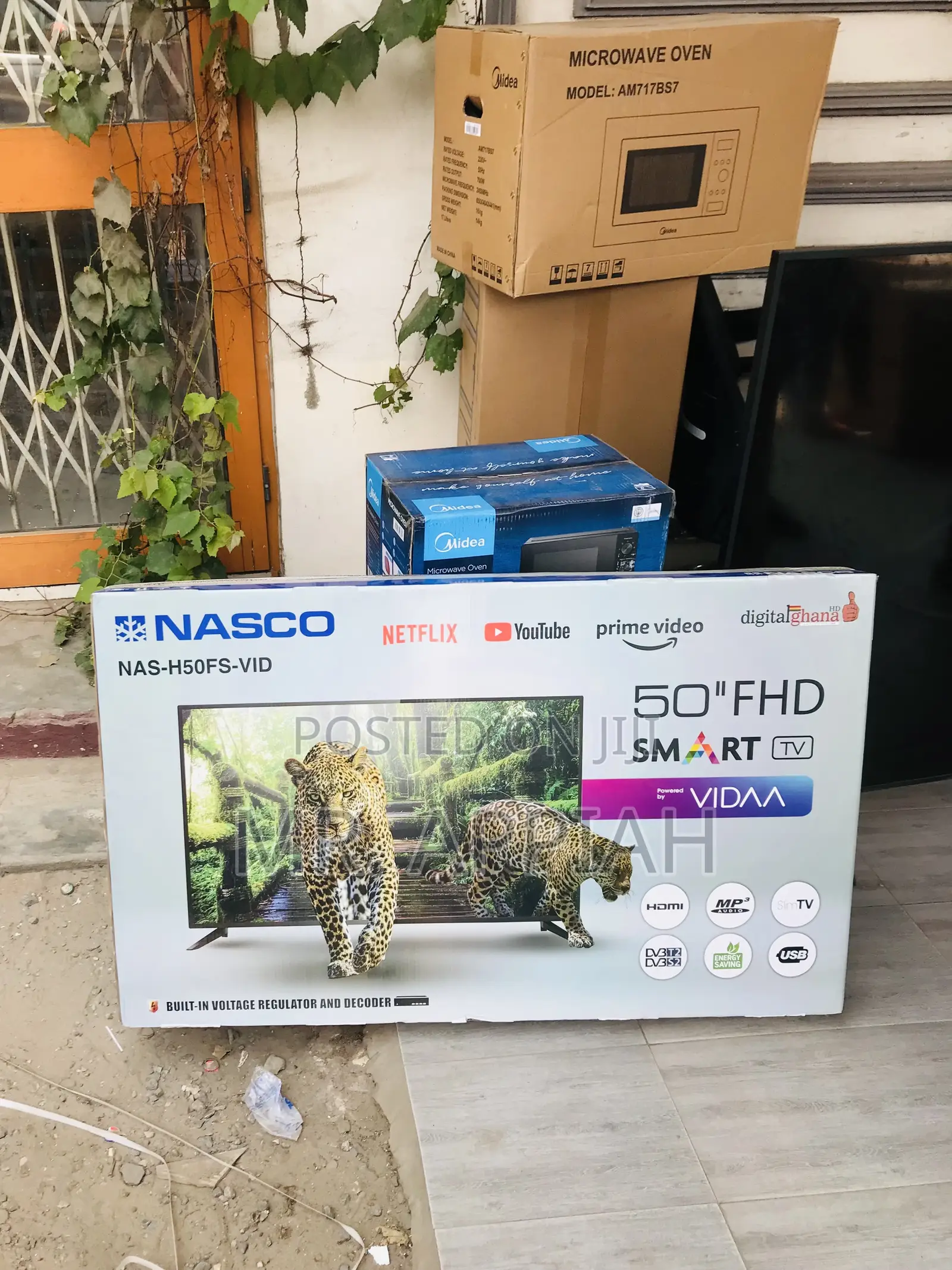 Shop Unique Nasco 50 Inch Uhd Smart Screen Television.