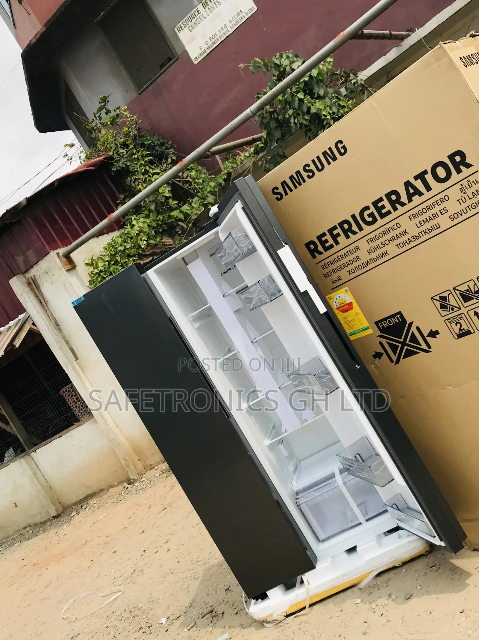 Samsung Fresh 583 Liters Sidebyside RS57DG4000B4GH