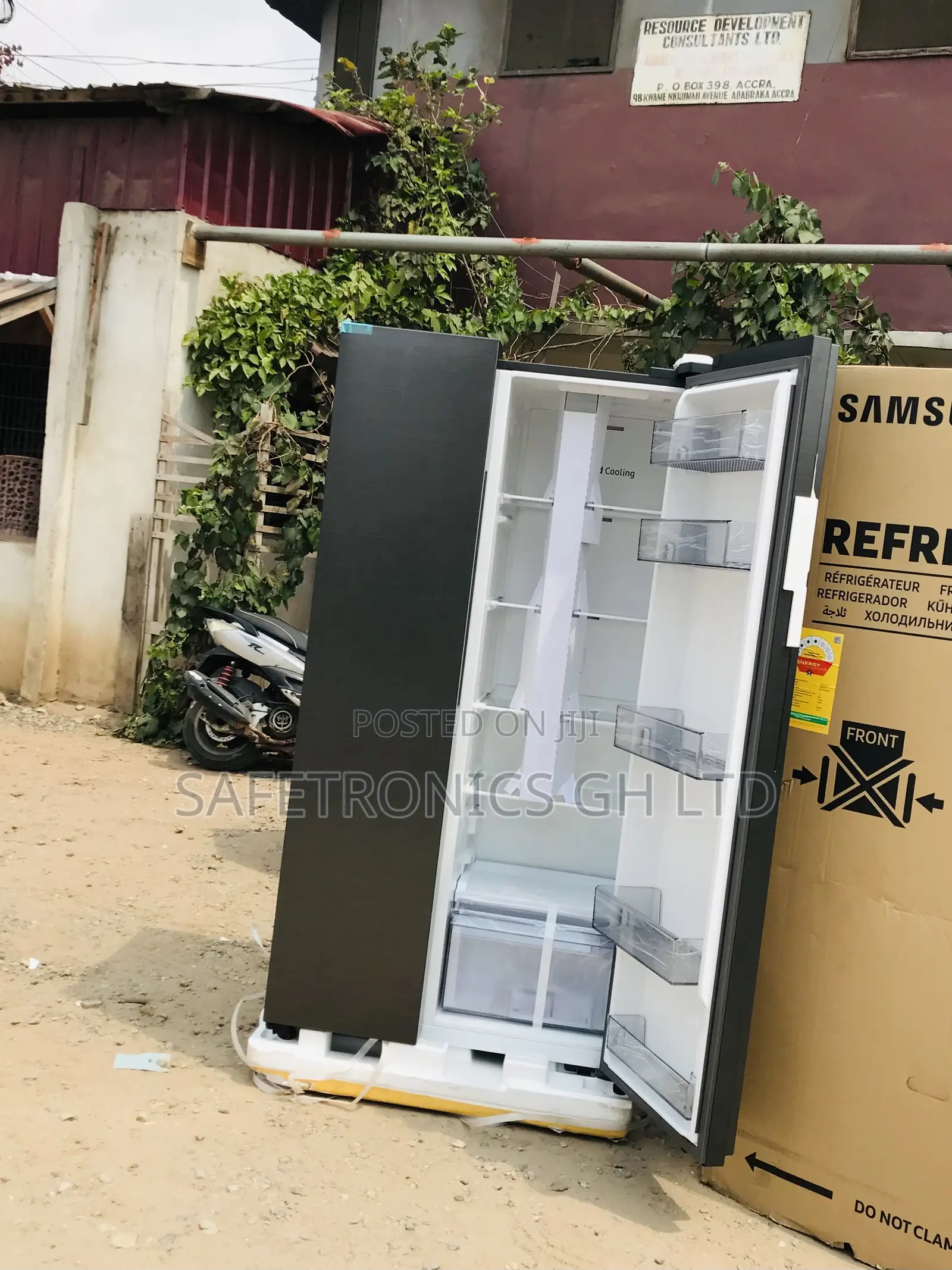 Get RS57DG4000B4GH Samsung Sidebyside 538 Liters Fridge