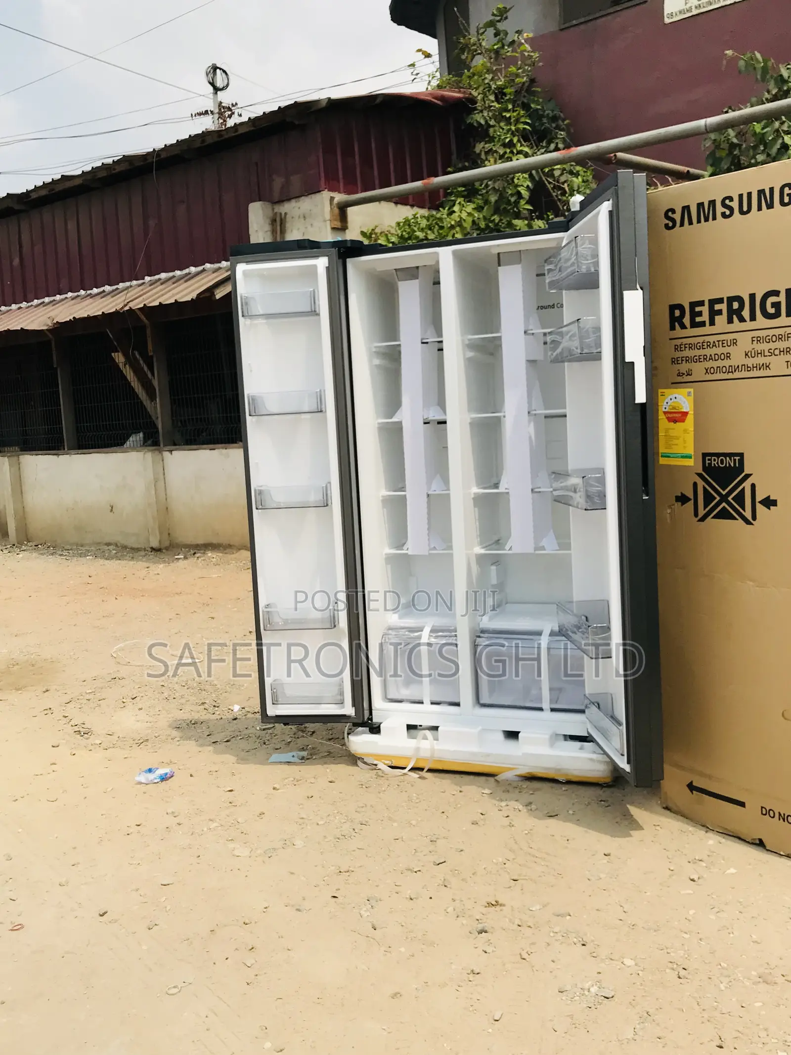 Gray Chillout 583 Liters Sidebyside RS57DG4000B4GH Samsung