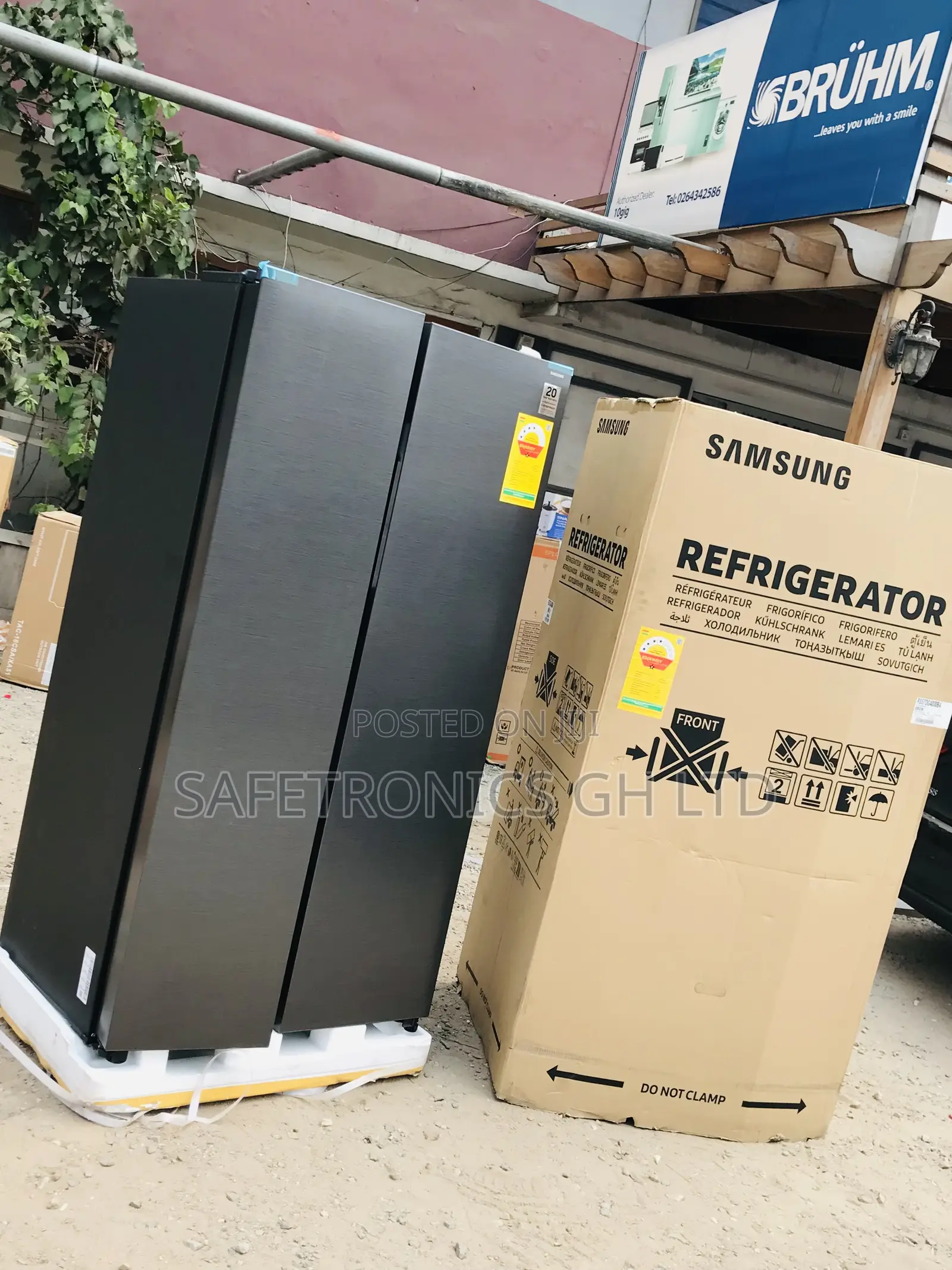 Best Frosty Sidebyside Samsung Doubledoor 583 Liters