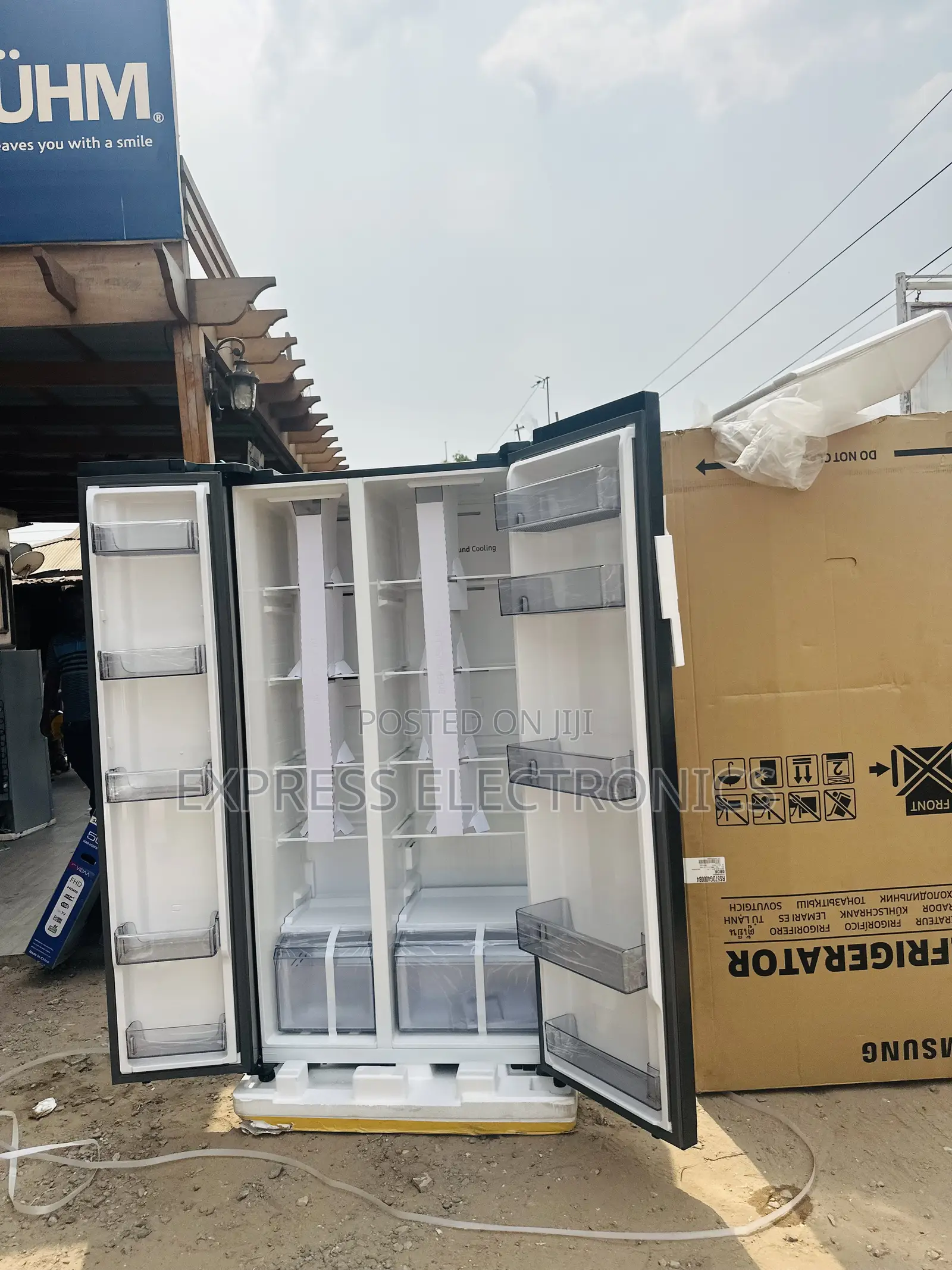 Auto Defrosting Samsung Rs57dg4000b4 Side by Side