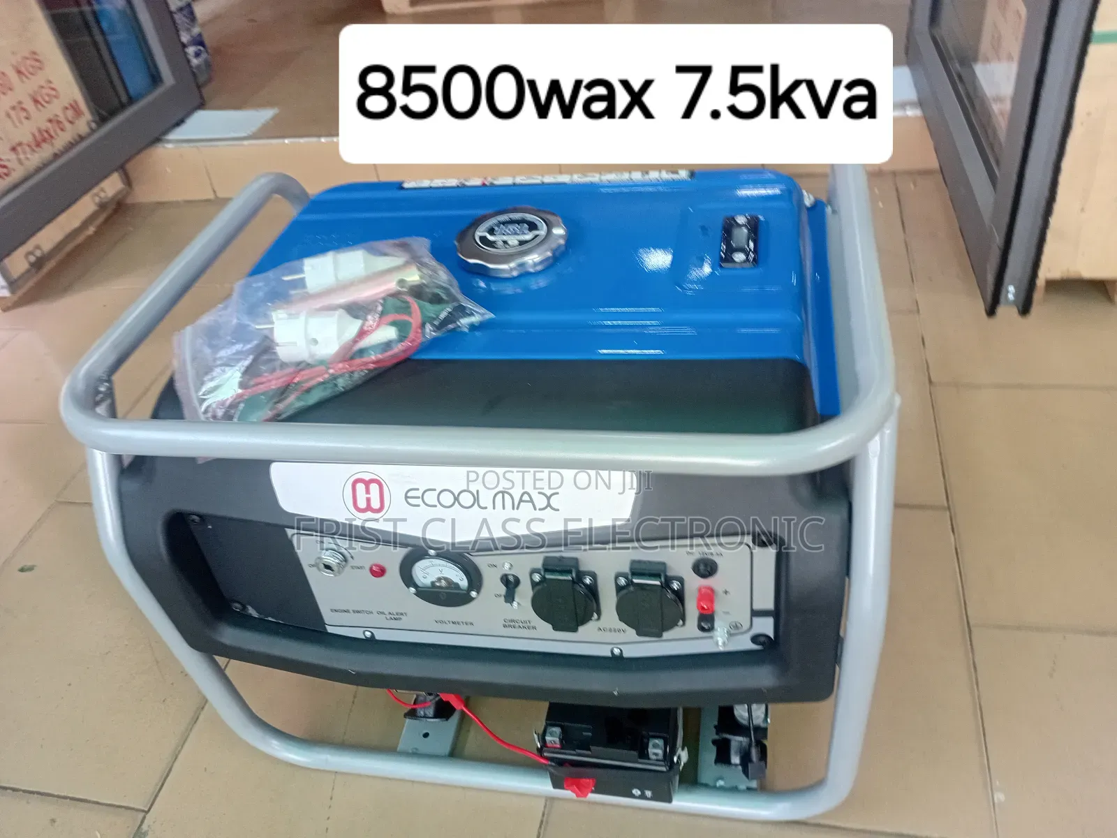 Smart Panel Ecoolmax Generator 7.5kva 8500wax Generator