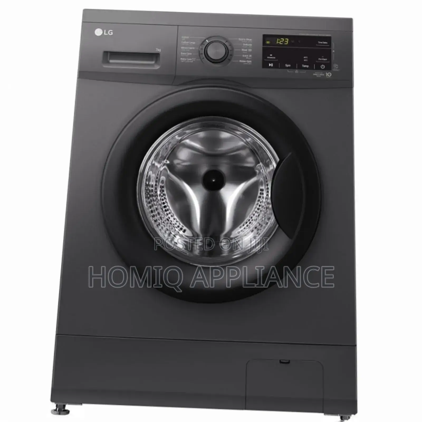 Brand New LG 7kg F2j3qyl6j Ai DDTM Washing Machine - Silver