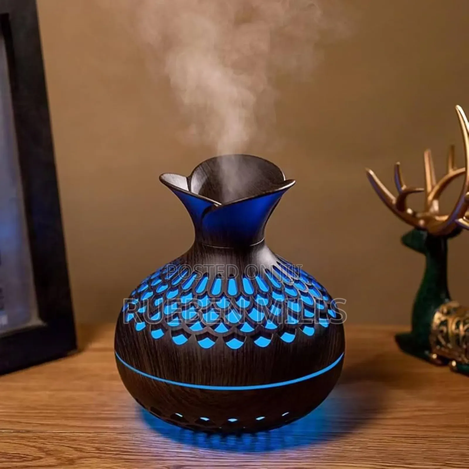 Flower Shape Essential Oil Diffuser Humidifier