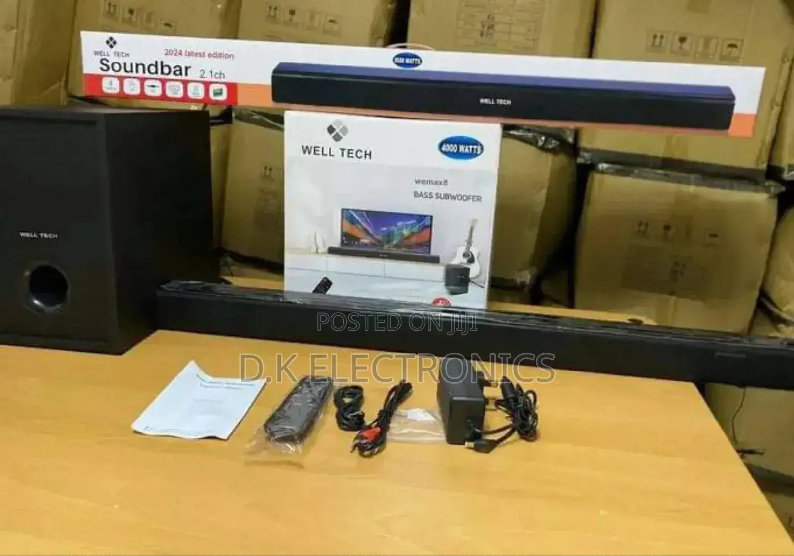 Good Bass Well Tech 9500 Watts Soundbar