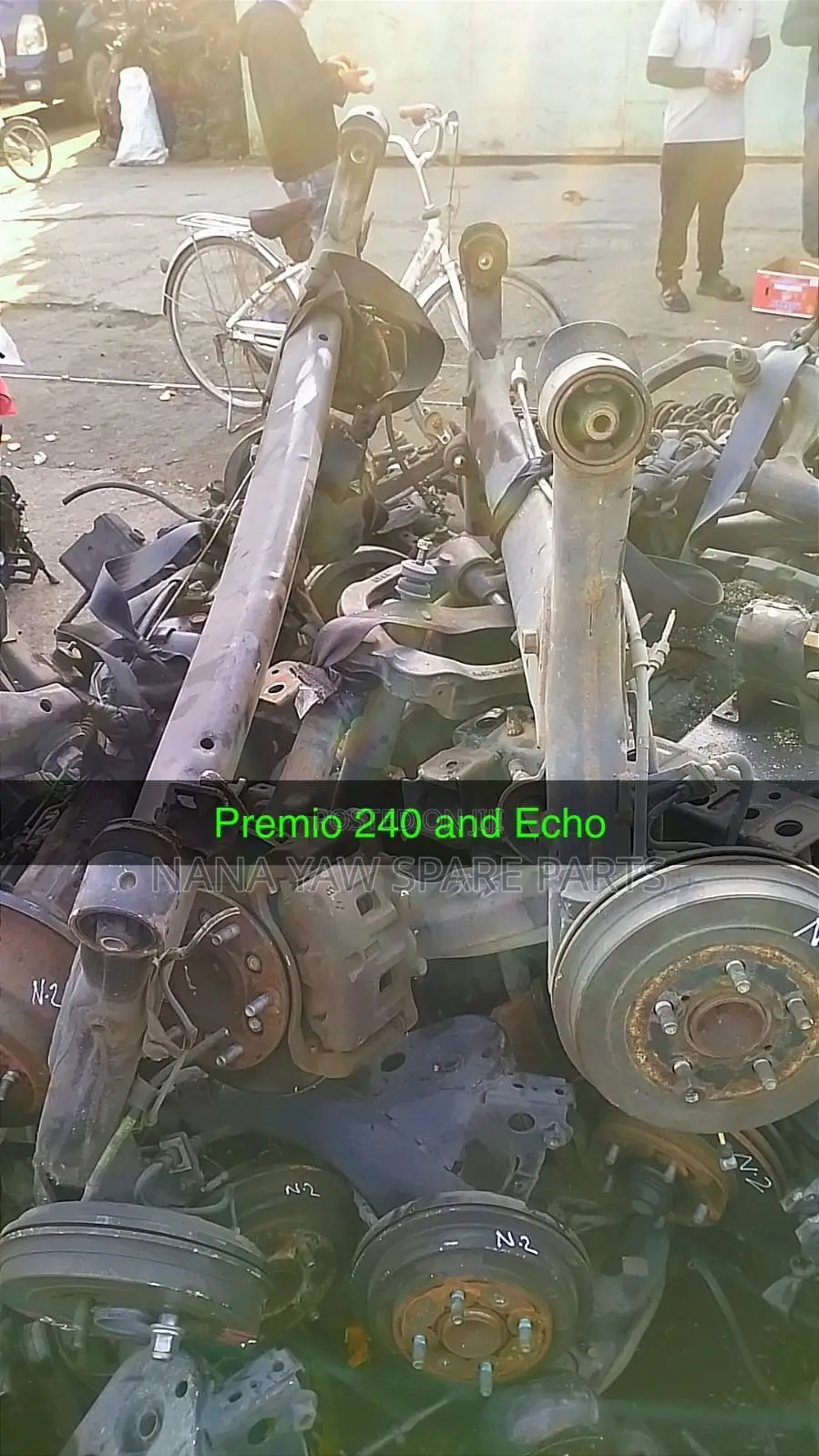 Toyota Echo Back Axle