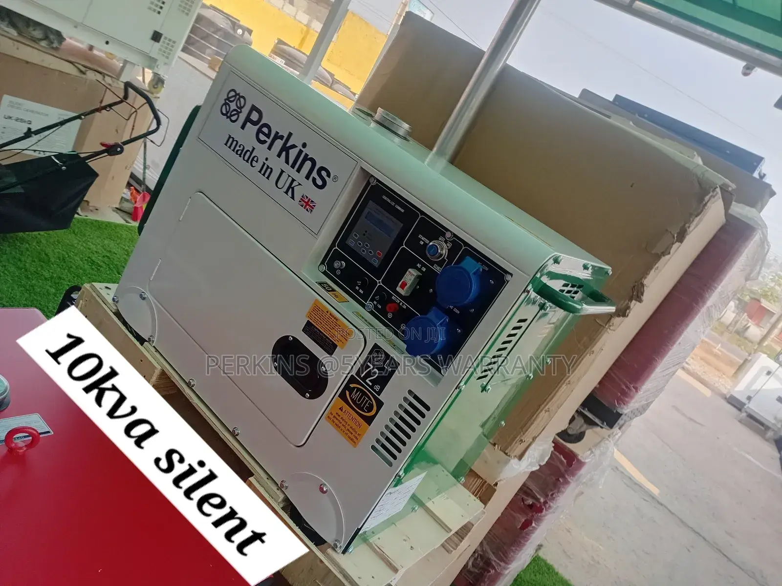 Service Support 10kva 13000wats Diesel Silent Generator UK