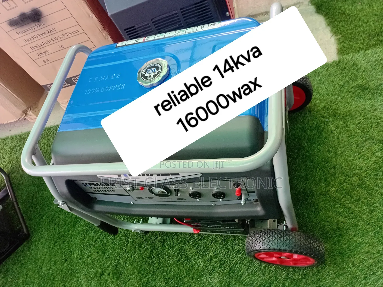 Zero Gravity 14kva 16000wax Petrol Generator Key Start