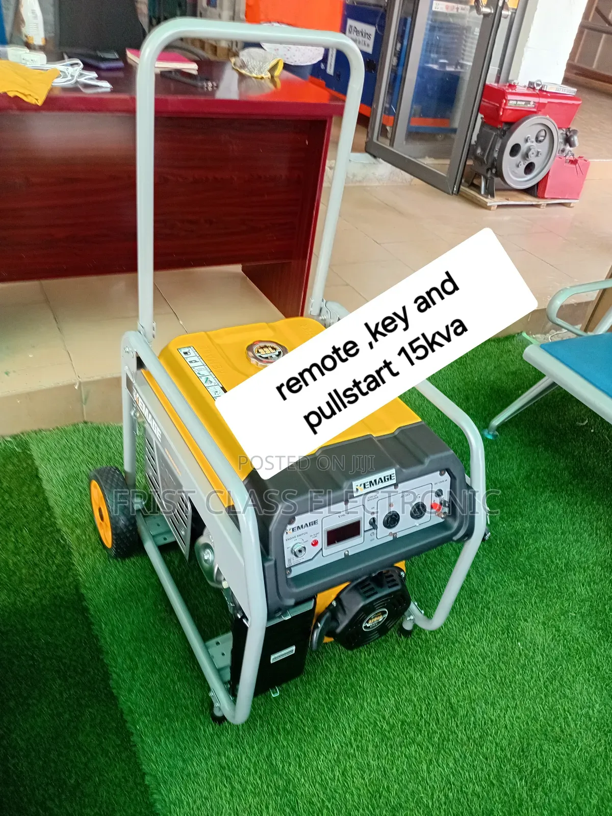 Powerful Petrol Generator 15kva Remote Control Kemage 16500