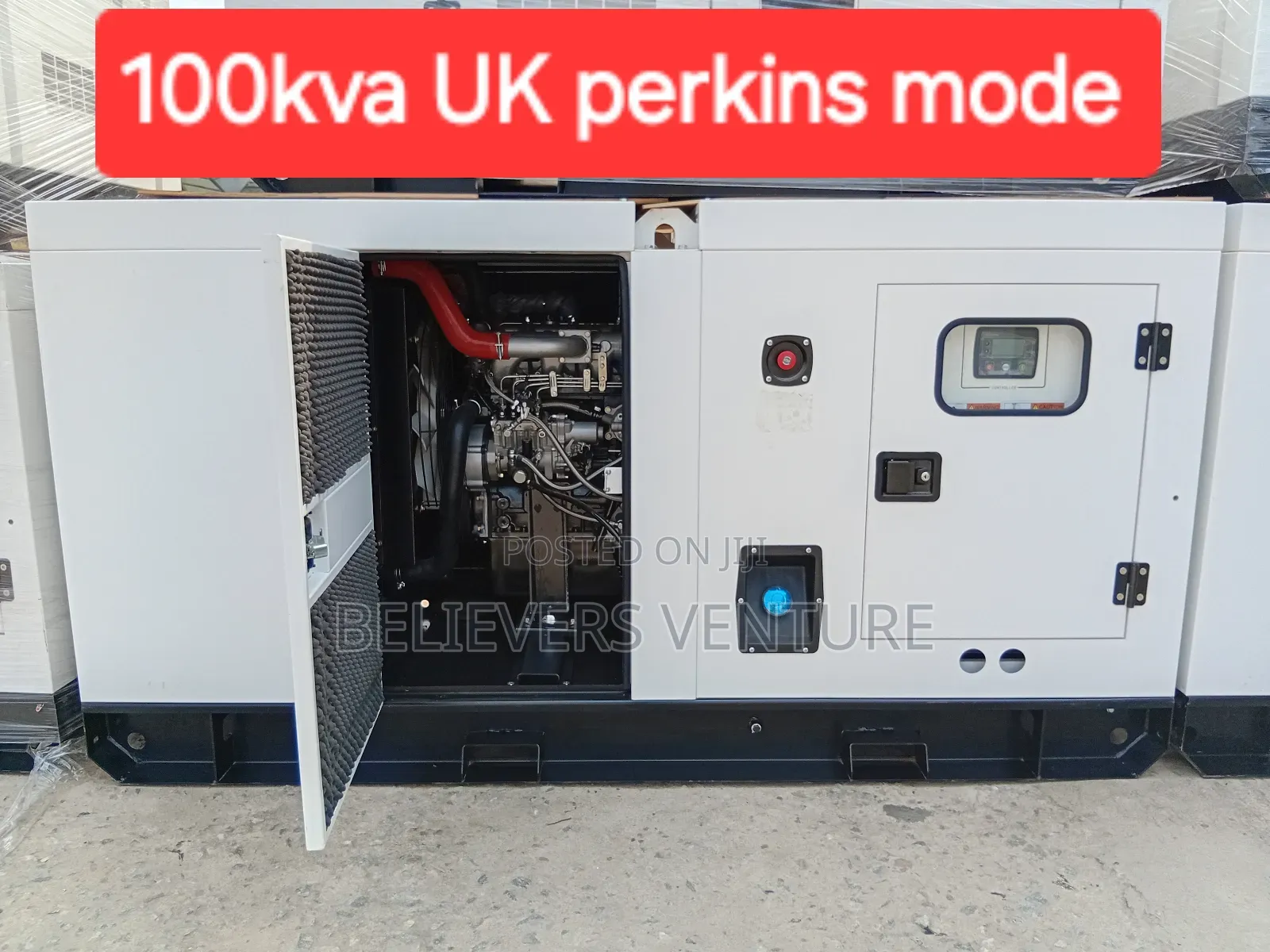 100%Copper Perkins Diesel 100kva Generator Silent Generator