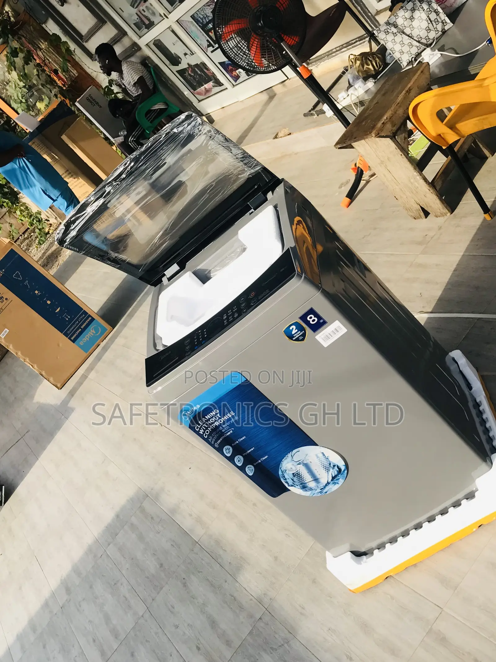 Midea Stream Care 8kg Topload Fullauto Smart Washer