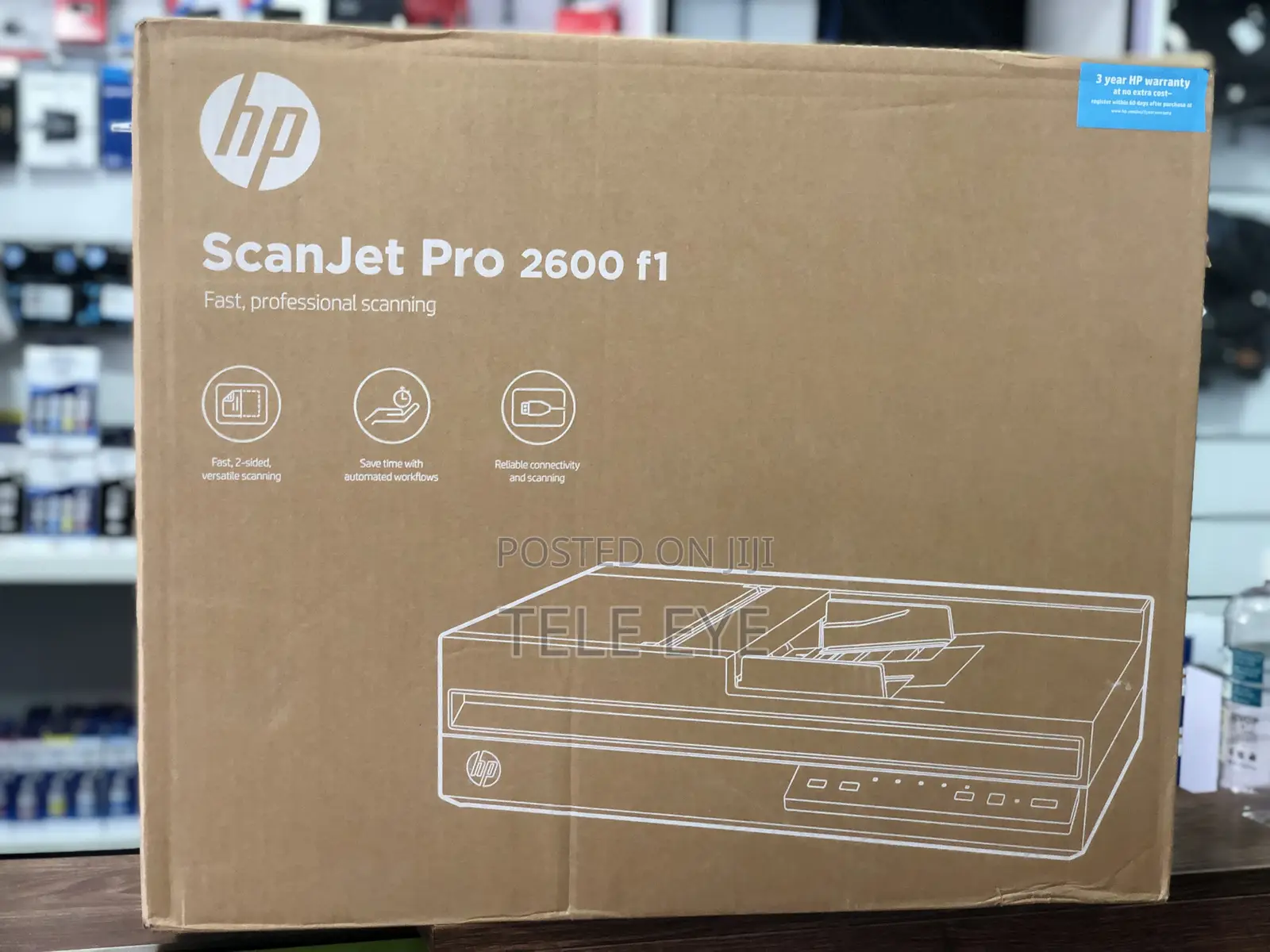 Hp Scanjet Pro 2600 F1 Flatbed Scanner